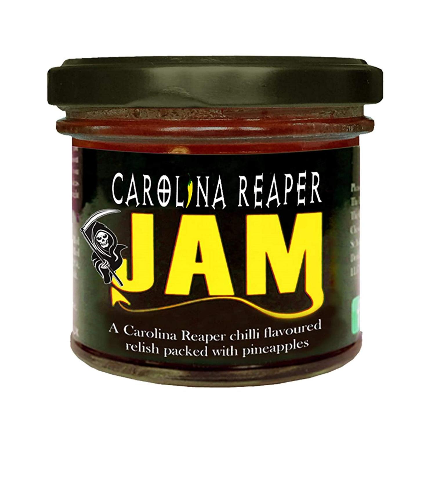 Carolina Reaper & Pineapple Jam Dangerous Food Company - Chilli Wizards