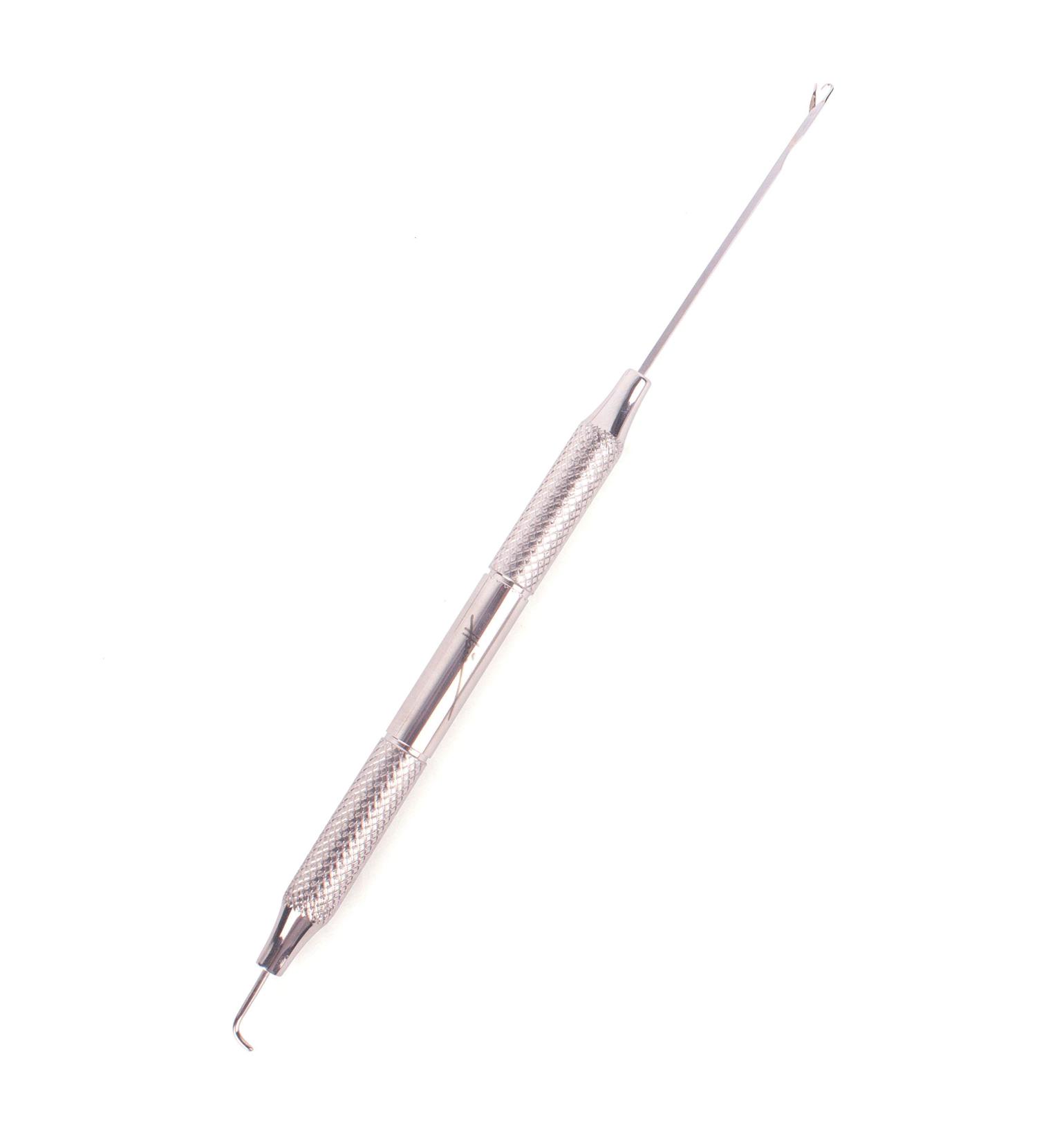 The Hair Shop Pro Pulling Needle for I-Tip Hair Extensions - Stainless Steel Sectioning Tool for Beads, Tubes, Microlinks - 1 Unit - Buy Online on SooperMarket.com