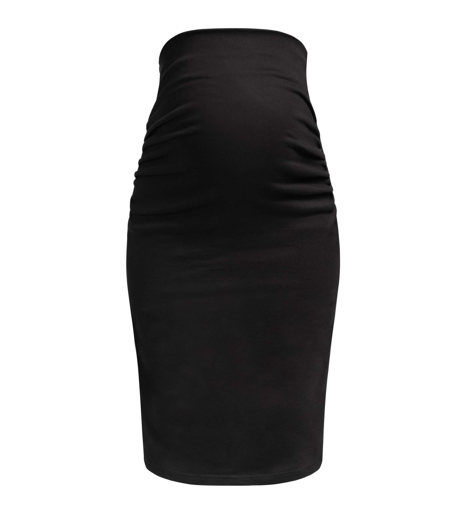 Herzmutter Maternity Skirt XL Black Cotton Pencil Midi Length - Buy Online on SooperMarket.com
