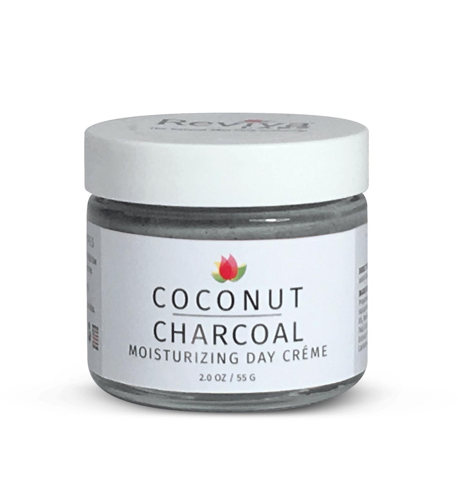 Coconut Charcoal Moisturizing Day Cr me | Reviva Labs | daily moisturizer infuses your complexion with hydration while alleviating impurities