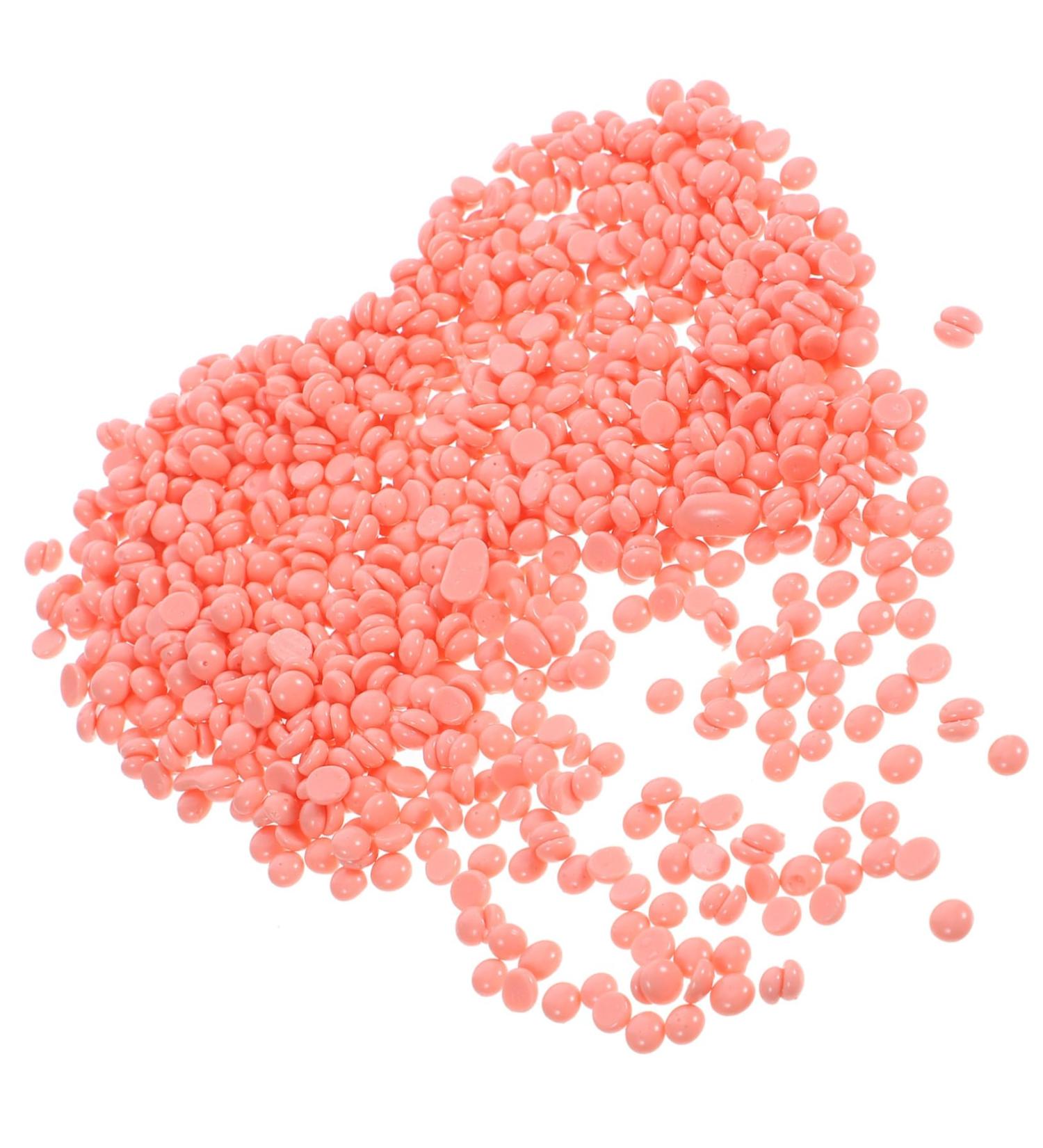 Angoily 9 Pack Wax Beans for Hair Removal Painless Hard Wax Pearls for Face & Armpits Pink Beeswax Cream - Buy Online on SooperMarket.com