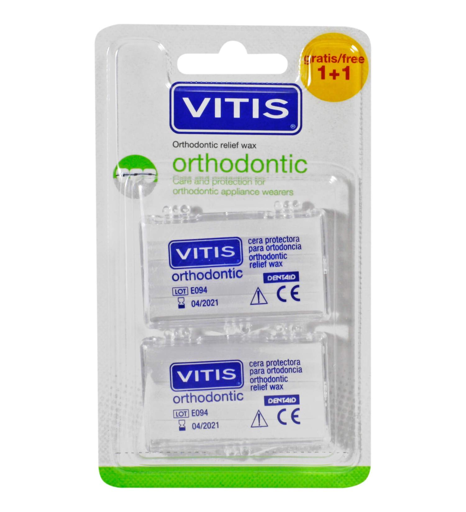 Dentaid Vitis Orthodontic Wax Strips 1 x 10 Pieces