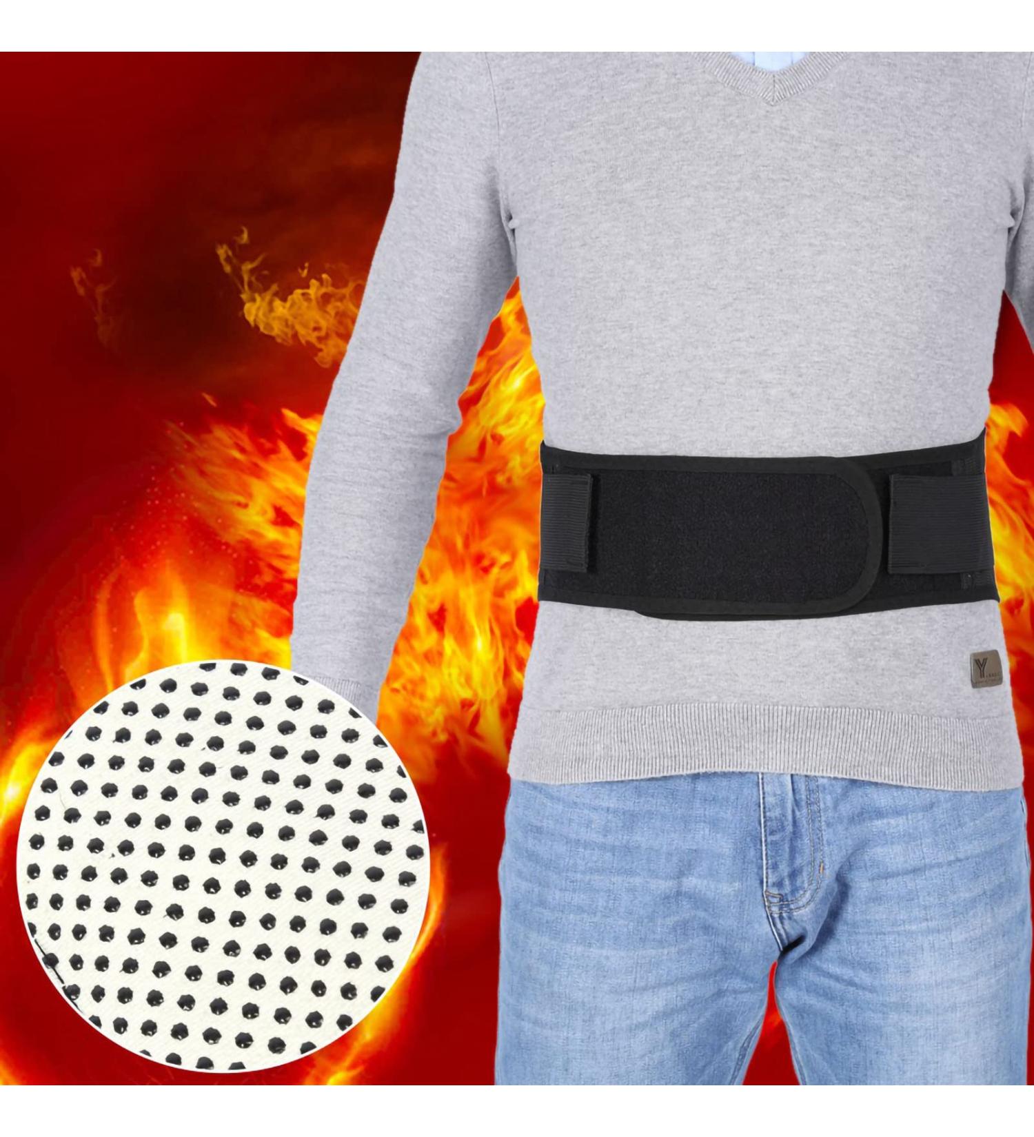 Buy Waist Support Belt - Self-Heating Tourmaline Magnetic Therapy Lumbar Support for Pain Relief | International Shipping Available - Buy Online on SooperMarket.com