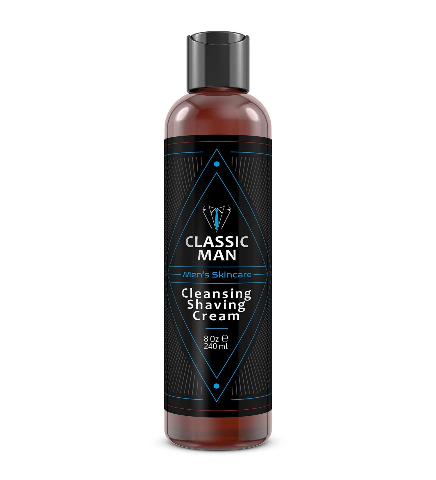Cleansing Shaving Cream 8oz | Smooth Shave & Hydration | International Shipping Available - Buy Online on SooperMarket.com