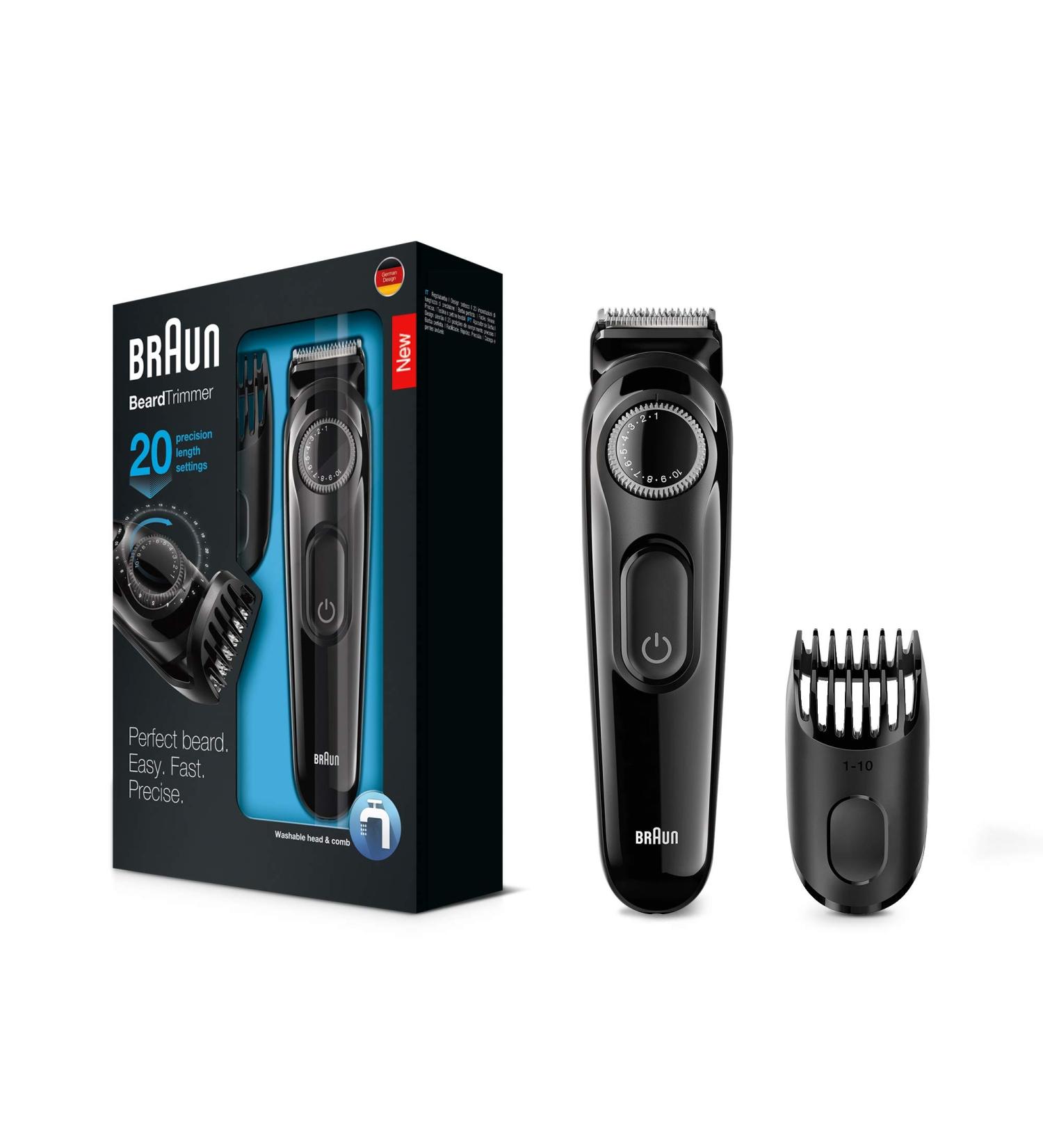 Braun Beard BT3022 Black Cordless Hair/Beard Trimmer for Men - Buy Online on SooperMarket.com