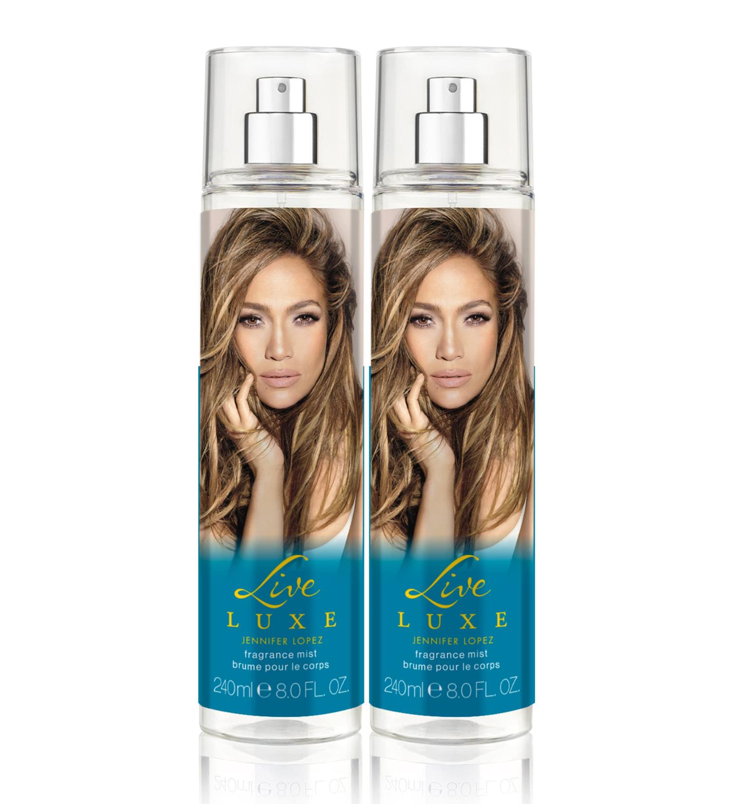 Jennifer Lopez Live Luxe Body Mist 240ml (8fl oz) Duo Pack (2 Pack) Live Luxe 8.00 Fl Oz (Pack of 2)
