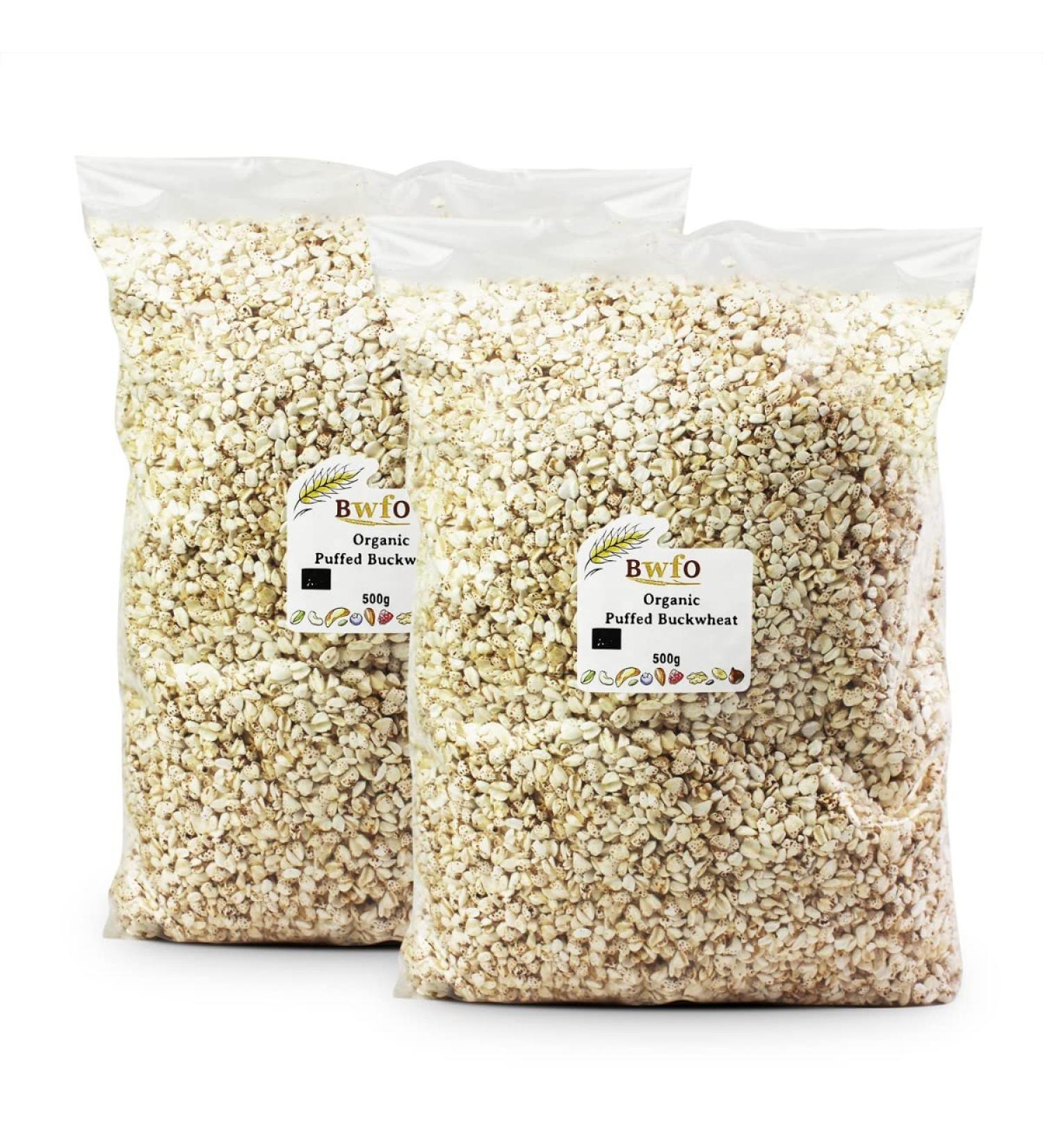 Organic Puffed Buckwheat 1kg