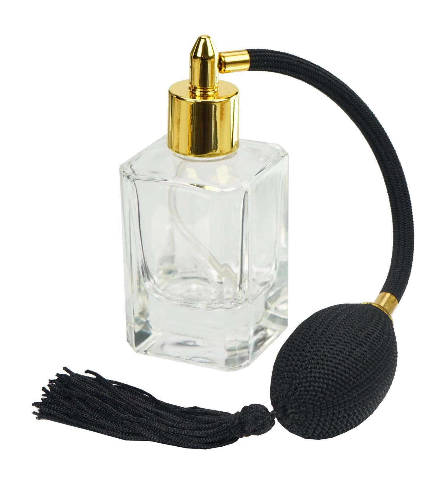 Fantasia Square Bottle 46184 with Ball Pump - 50ml | Ideal for eCommerce & International Shipping - Buy Online on SooperMarket.com