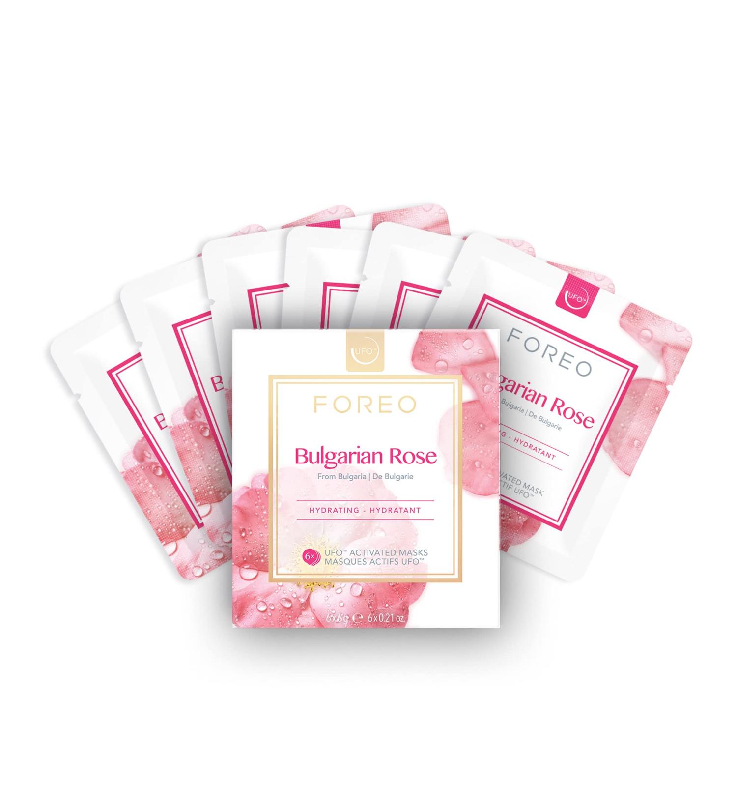 FOREO Bulgarian Rose UFO Activated Face Mask 3 Pack | Replenishing & Soothing for Dry Skin | Cruelty Free | Compatible with UFO 2 & UFO - Buy Online on SooperMarket.com