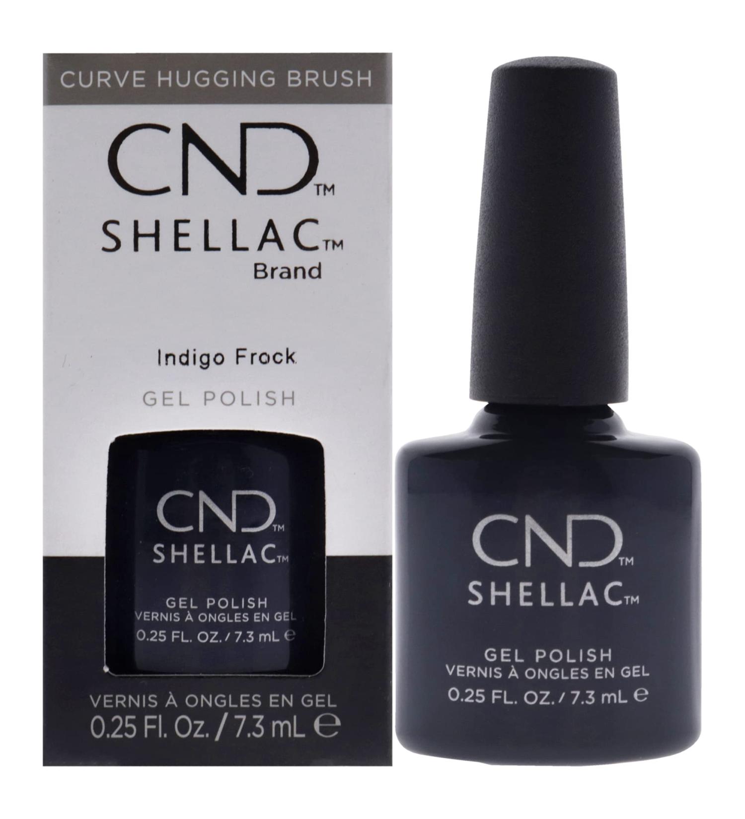 CND Shellac - Indigo Frock 7.3ml/0.25 fl oz - Buy Online on SooperMarket.com