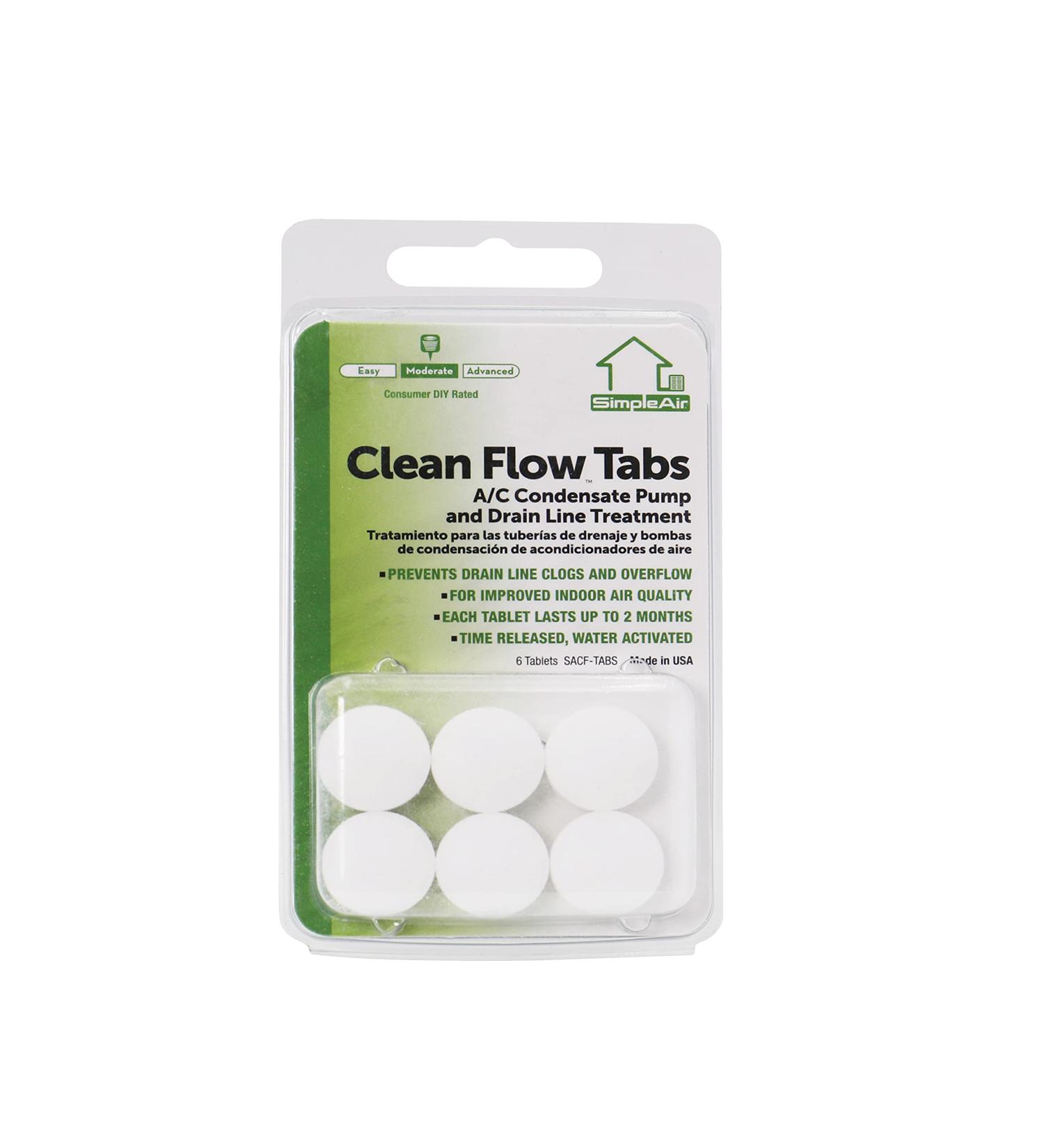 SimpleAir SACF Drain Line tabs  6 Count - Buy Online on SooperMarket.com
