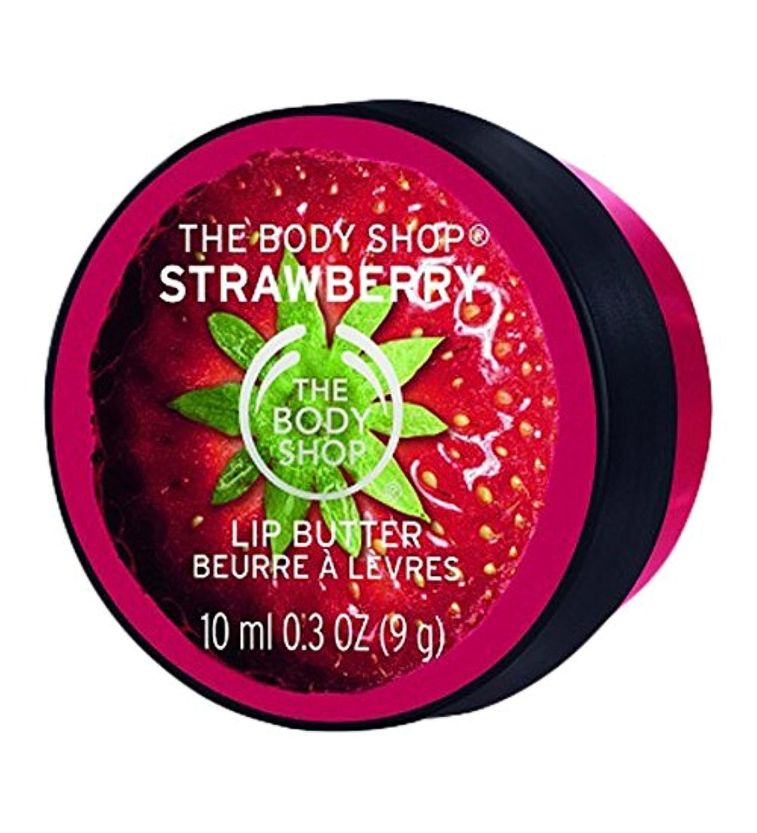 The Body Shop Strawberry Lip Butter 10 ml - Unisex Moisturizing Lip Balm | 1 Pack - Buy Online on SooperMarket.com