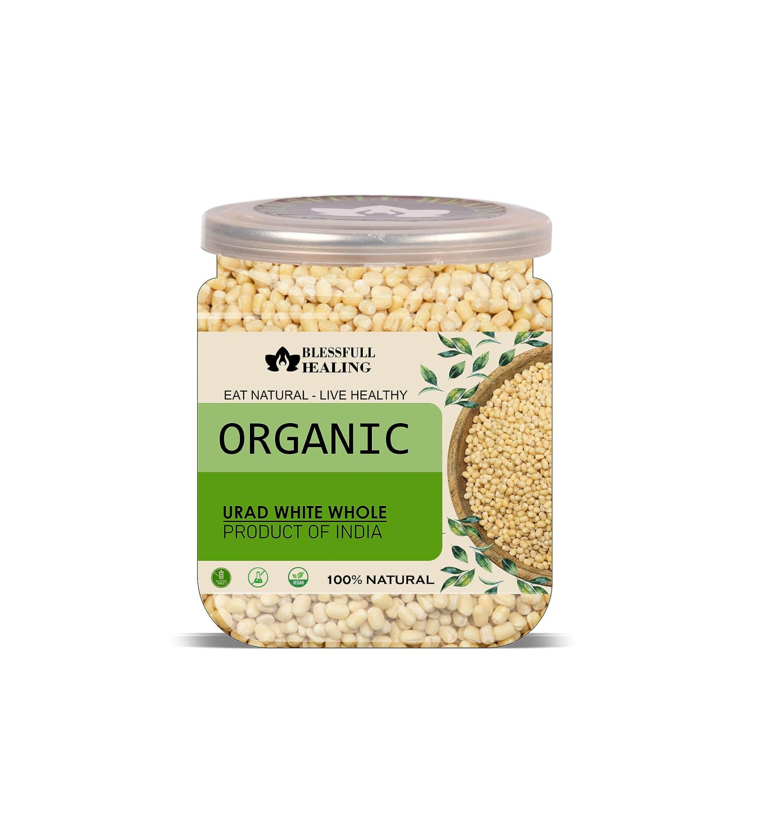 Blessfull Healing Organice URAD White Whole 2 lb (907 Gram) - Buy Online on SooperMarket.com