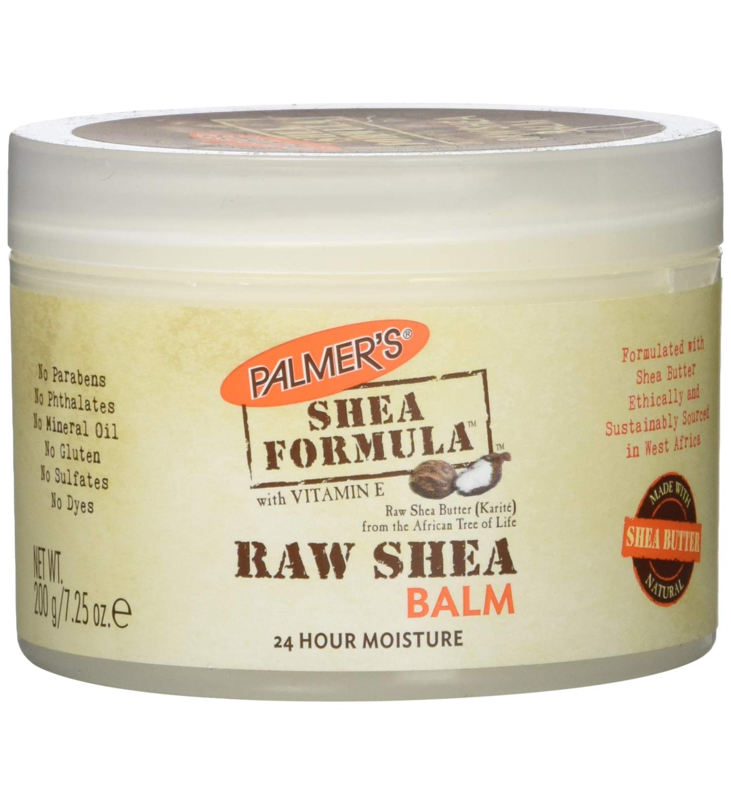 Buy Palmer's Shea Formula Raw Shea Balm 7.25 oz - Best Moisturizer for Dry Skin | International Shipping Available - Buy Online on SooperMarket.com