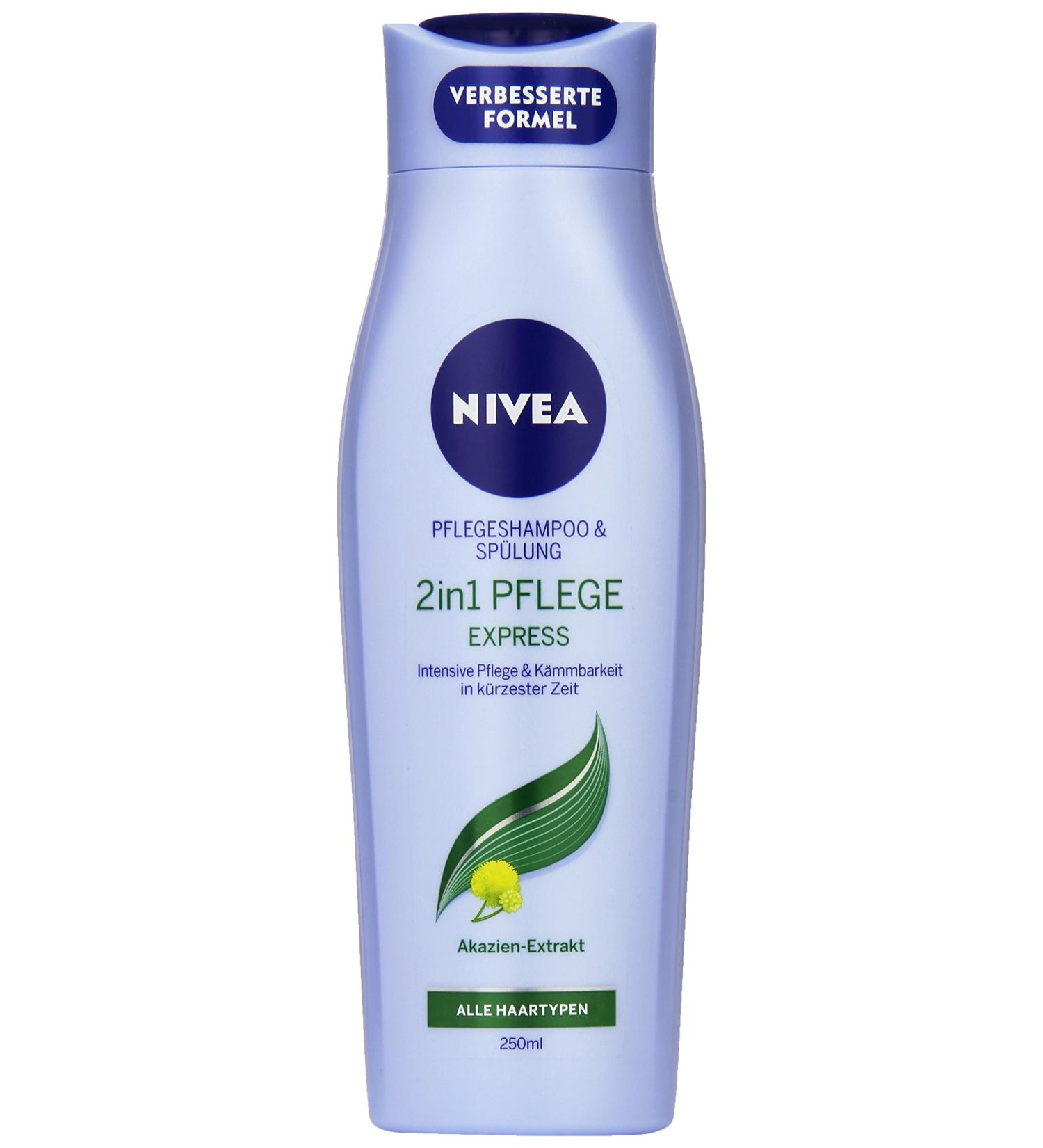 Nivea Care Shampoo and Conditioner 2 in 1 Express 250 ml - Buy Online on SooperMarket.com