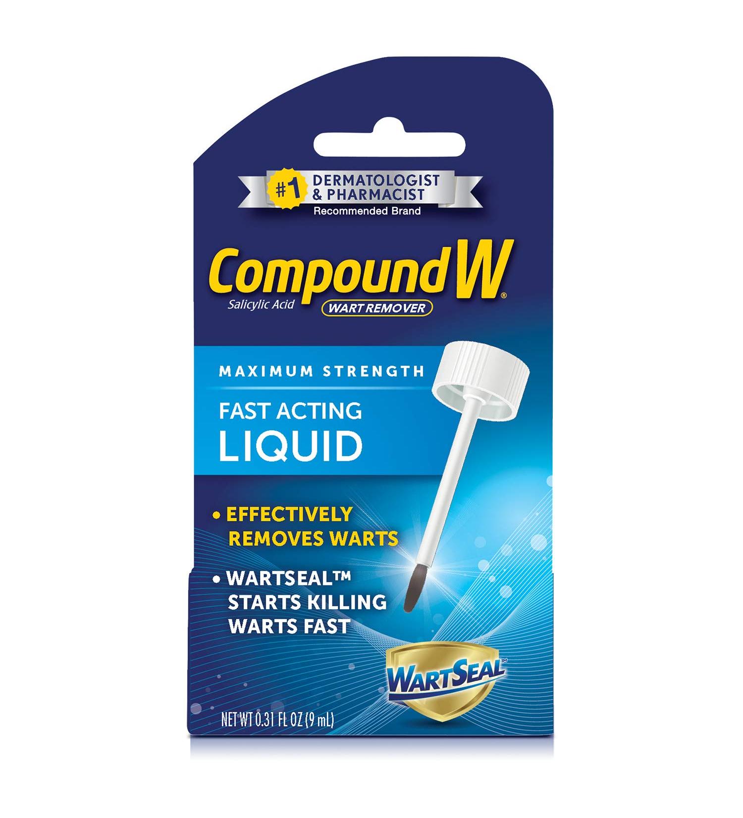 Compound W Maximum Strength Liquid Wart Remover - 0.31 fl oz - Buy Online on SooperMarket.com