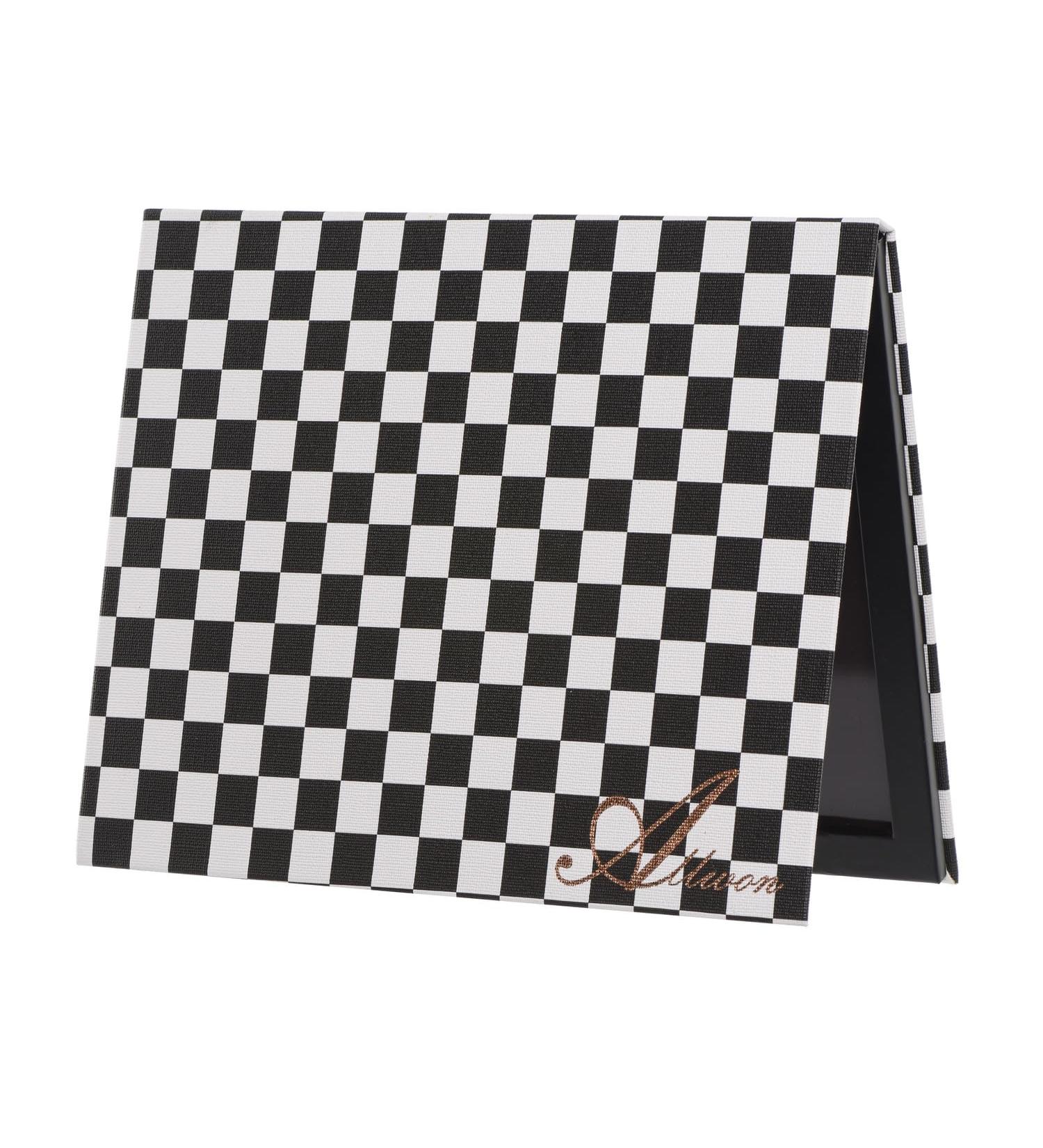 Allwon Extra Large Magnetic Palette - Checkered Black Empty Makeup Palette for Eyeshadow Lipstick Blush & Powder Perfect for International Shipping - Buy Online on SooperMarket.com