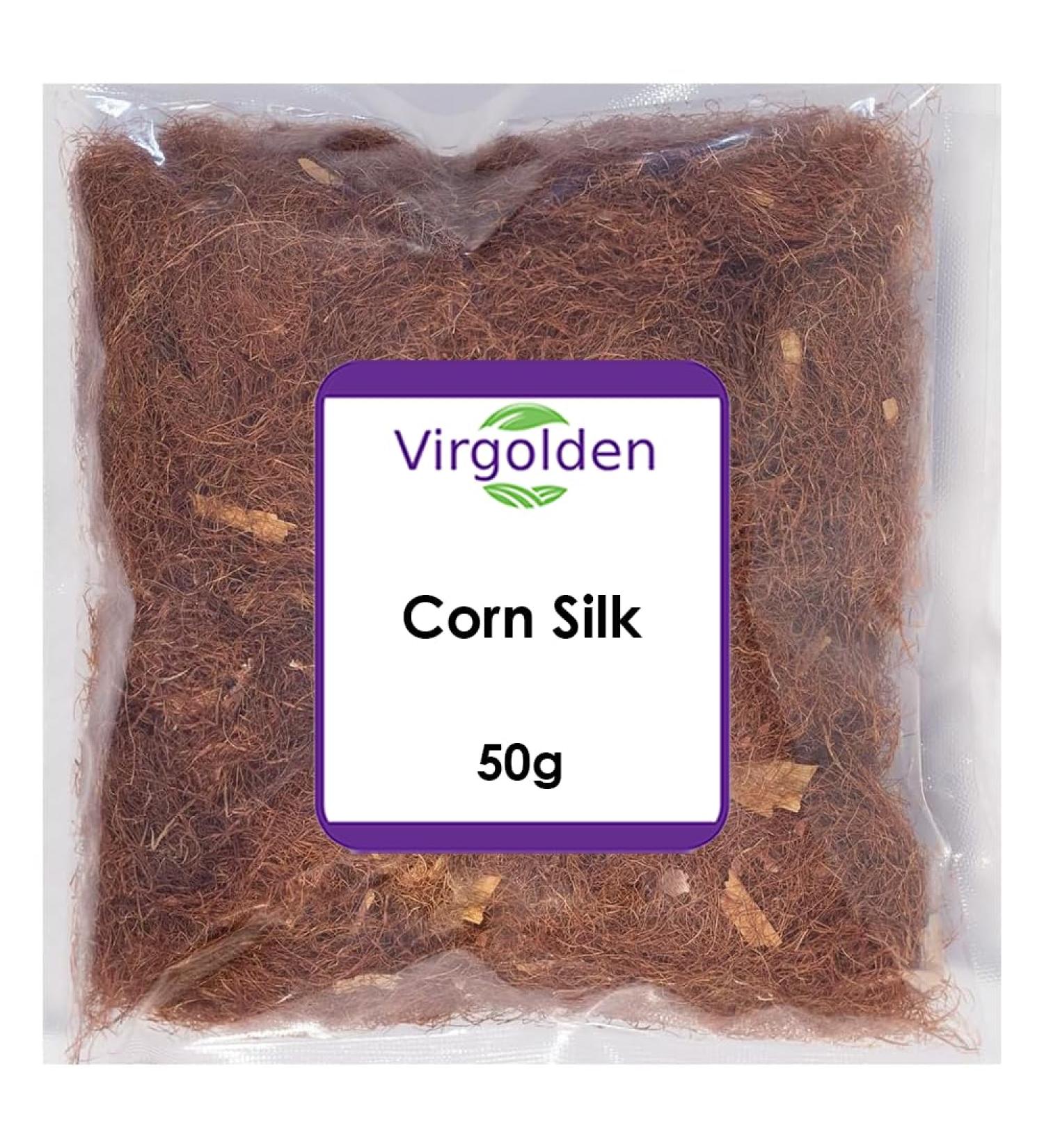 Virgolden Corn Silk 50g - Natural Herbal Supplement for Detox and Wellness - Buy Online on SooperMarket.com