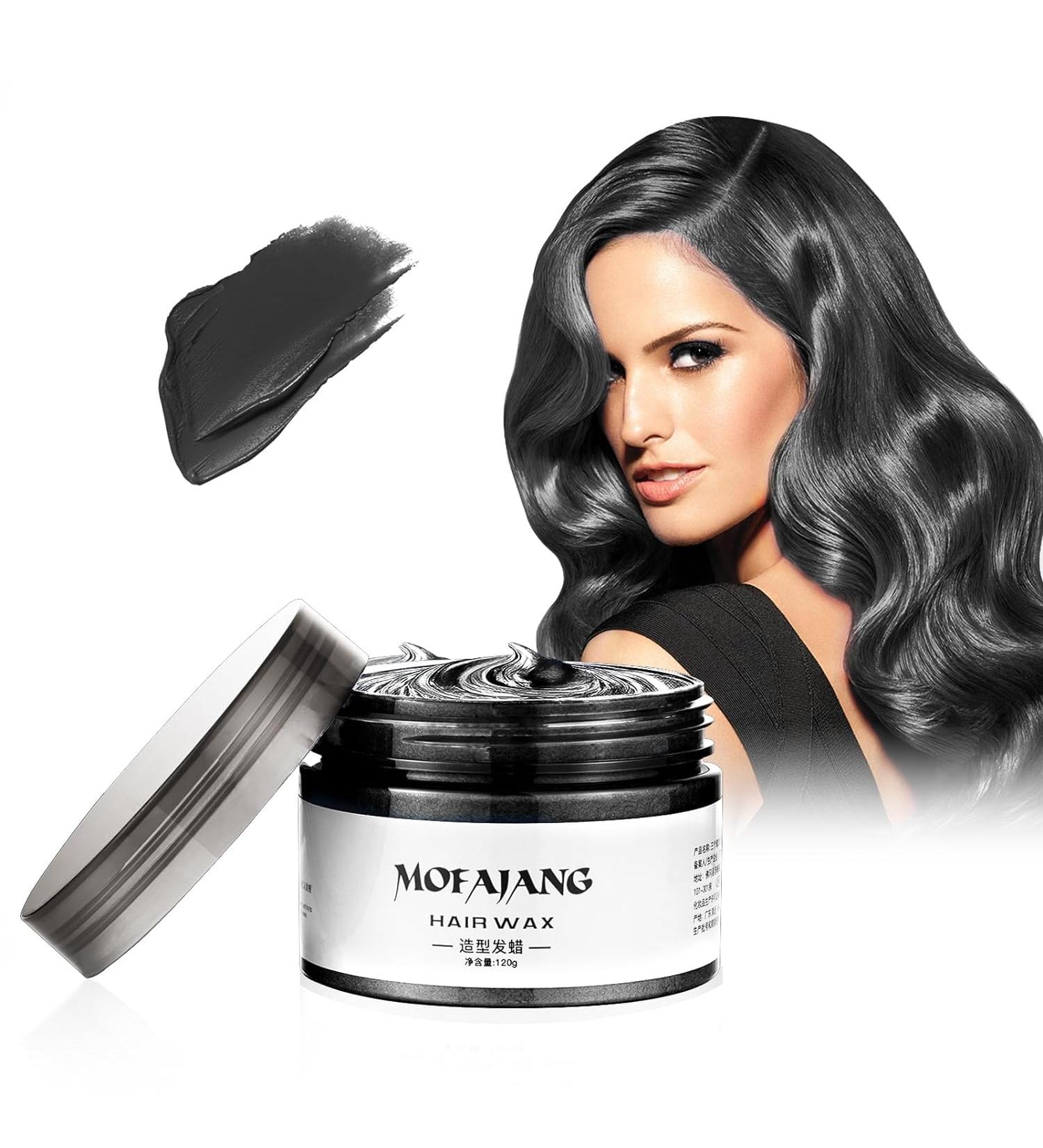 Temporary Hair Color Chalk & Wax for Kids | Fun Birthday & Party Gift | Safe for Girls Ages 4-9 | Cosplay & Holiday Use (Black - Buy Online on SooperMarket.com