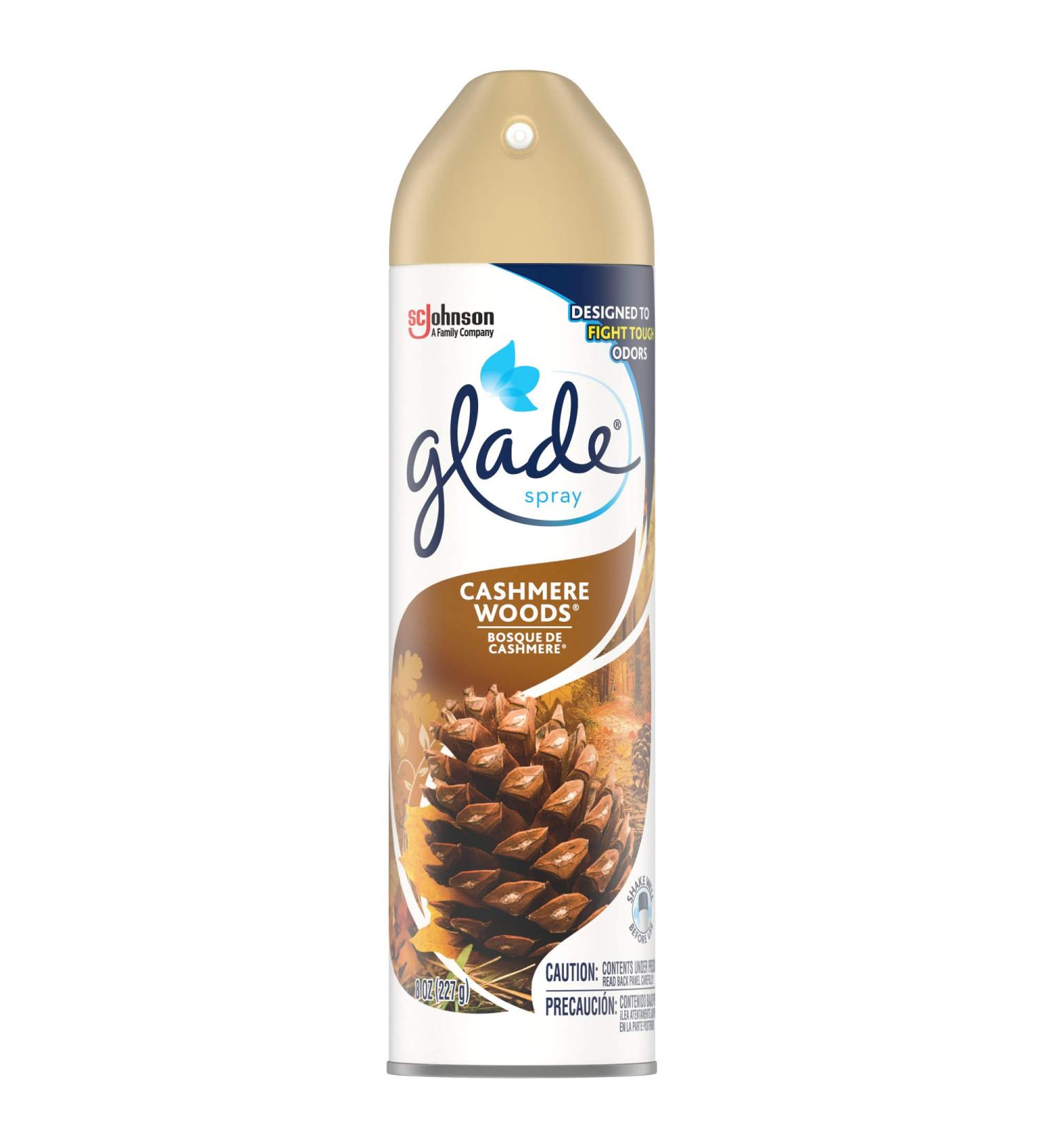 Glade Cashmere Woods Room Spray 8 Oz - Long-Lasting Air Freshener - Buy Online on SooperMarket.com
