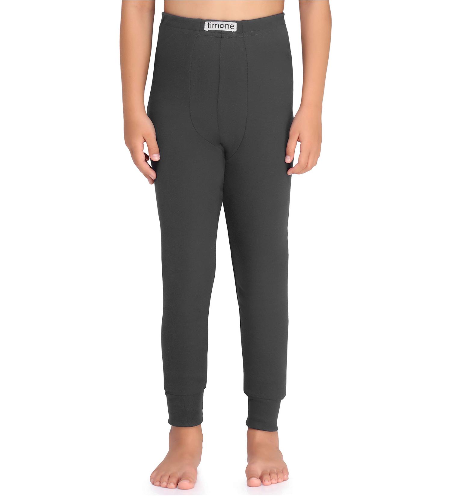 Timone Boys Long Johns TI30-128 | Comfortable Graphite Thermal Underwear for International Shipping - Buy Online on SooperMarket.com