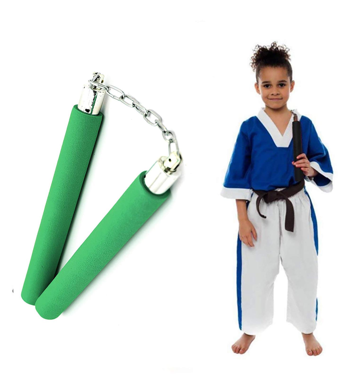 Senshi Foam Nunchucks for Kids - Ideal for Karate Practice and Beginners Training - Buy Online on SooperMarket.com