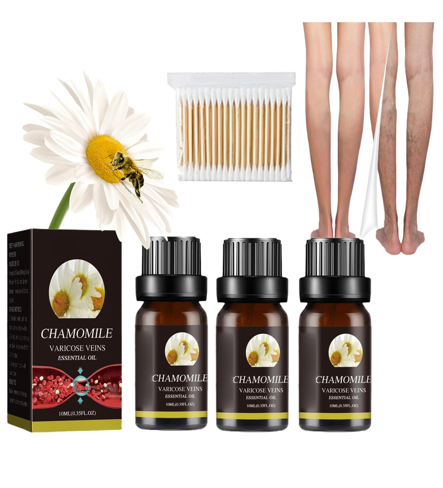 Marronie Oil for Varicose Veins Marronie Chamomile Essential Oil for Varicose Veins 1/3/5 Pack Marronie Oil Varicose Veins (3pcs) - Buy Online on SooperMarket.com