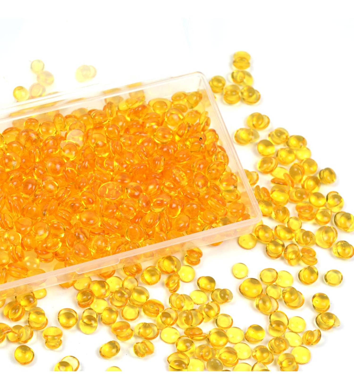 Keratin Glue for Hair Extensions 100g Hair Extensions Fusion Keratin Glue Tips Keratin Granules Keratin Glue Beads (Yellow) - Buy Online on SooperMarket.com
