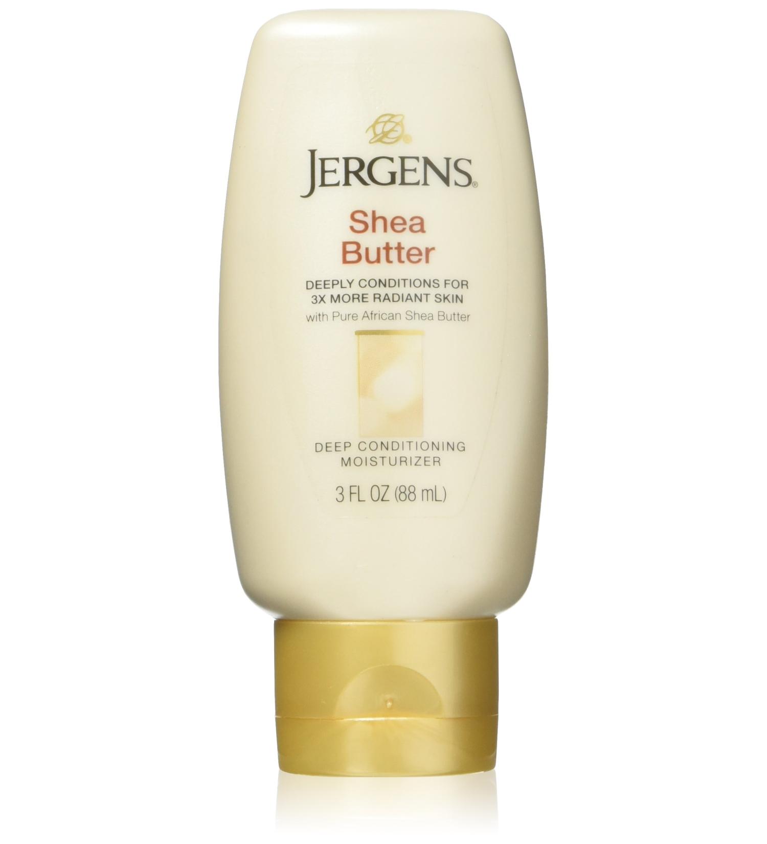Jergens Shea Butter Deep Conditioning Moisturizer - 3 Oz for Unisex | Hydrating Moisturizer for Soft Skin - International Shipping Available - Buy Online on SooperMarket.com