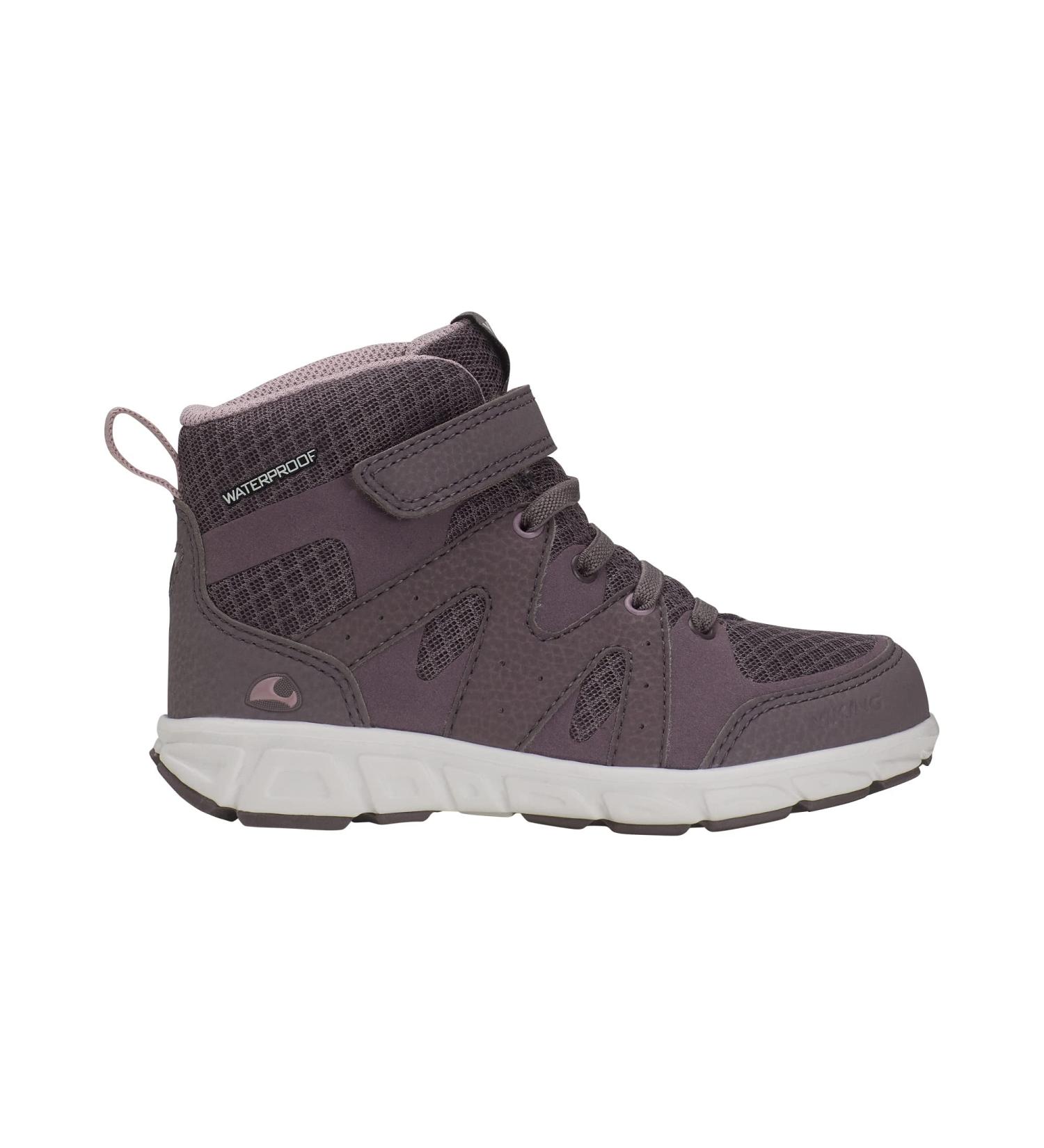Viking Unisex Kids Tolga Mid WP Walking Shoe 29 EU - Plum Dusty Pink | International Shipping Available - Buy Online on SooperMarket.com