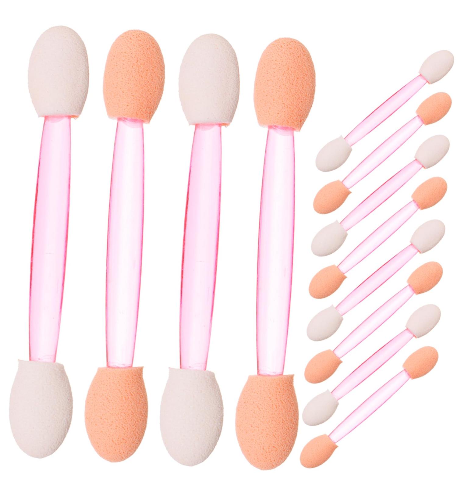 Gogogmee 100pcs Eye Shadow Stick Cosmetic Eyeshadow Brush Mini Makeup Sponge Para Comestic Emulsion Pink 6.20X0.50X0.50CM Pink - Buy Online on SooperMarket.com