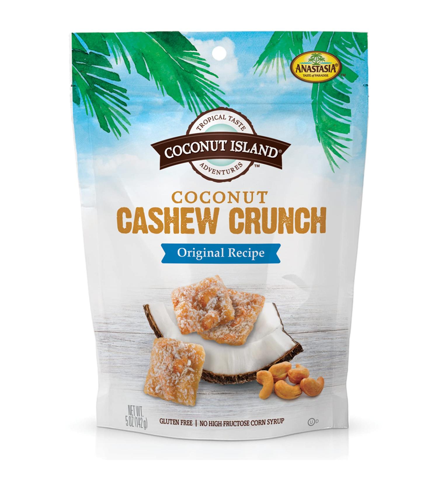 Anastasia Confections Coconut Cashew Crunch Original Recipe - PACK OF 2