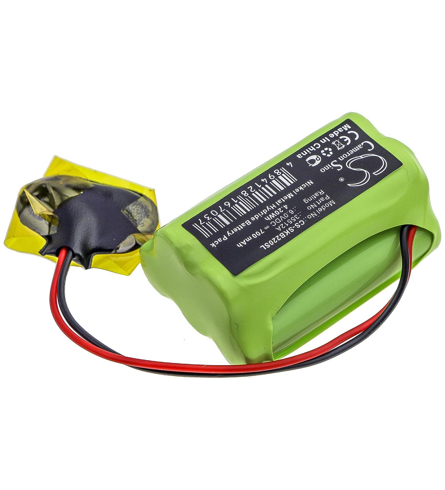 ELMEKO Replacement Battery SAT-Kabel 35512A Compatible with IRM 5 IRM 7 IRM 70 SPM 22 | 700mAh/6V | International Shipping Available - Buy Online on SooperMarket.com