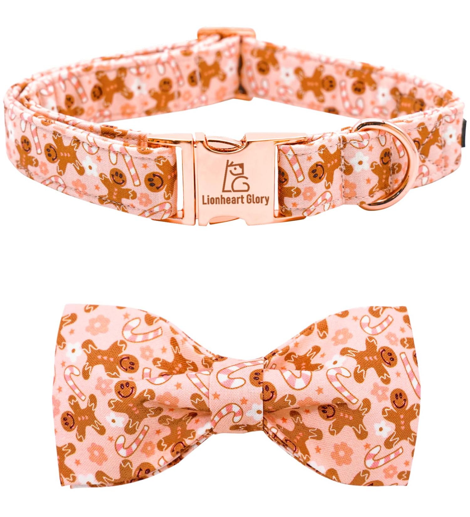Shop Lionheart Glory Pink Christmas Dog Collar - Adjustable Soft Fly Collar for Large Dogs & Girls - X-Large (1 Pack) - Perfect Holiday Gift! - Buy Online on SooperMarket.com