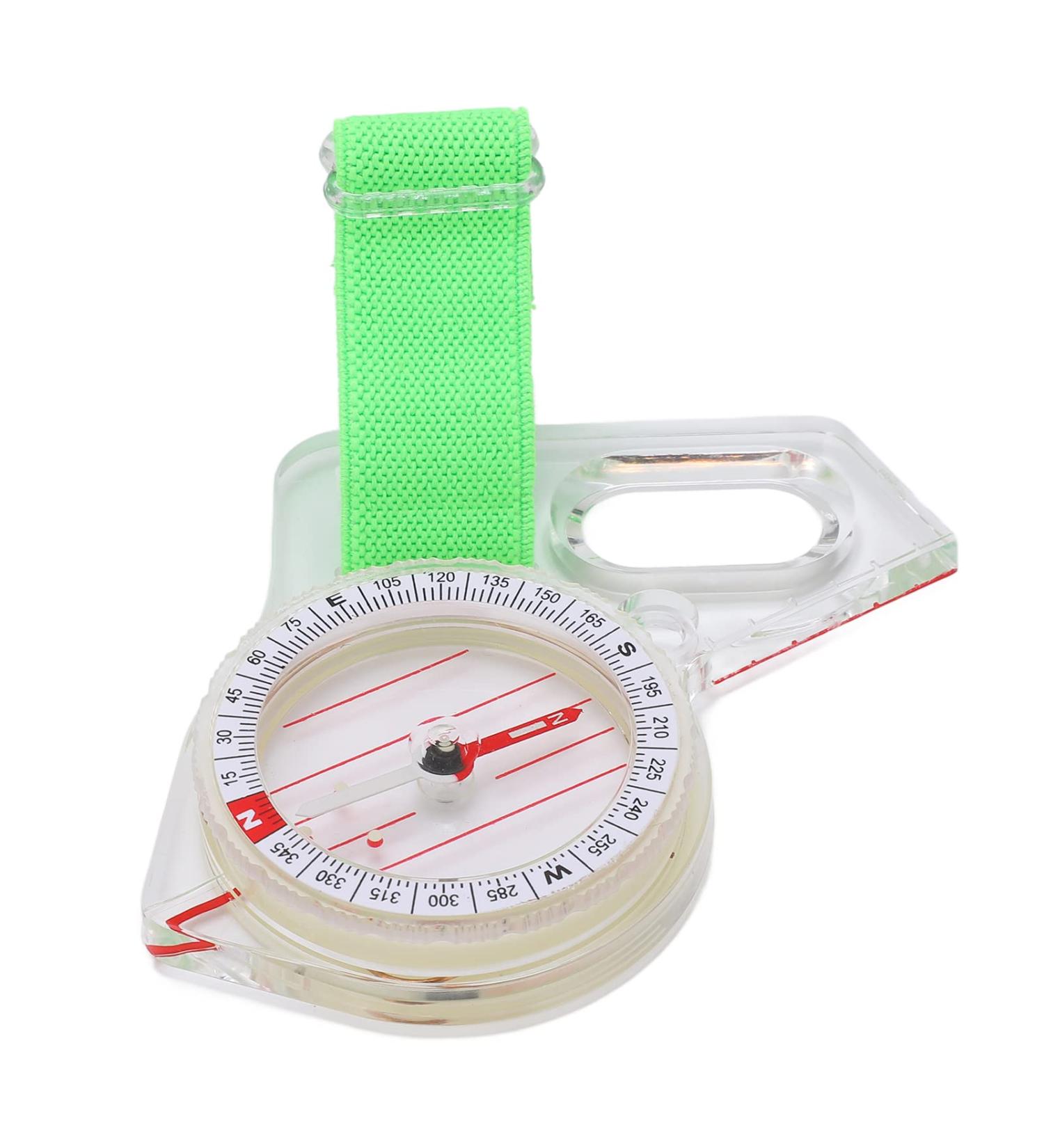 High-Performance Waterproof Thumb-Orientation Compass | Durable Acrylic | Quick Needle Setting for Survival & Outdoor Navigation - Buy Online on SooperMarket.com
