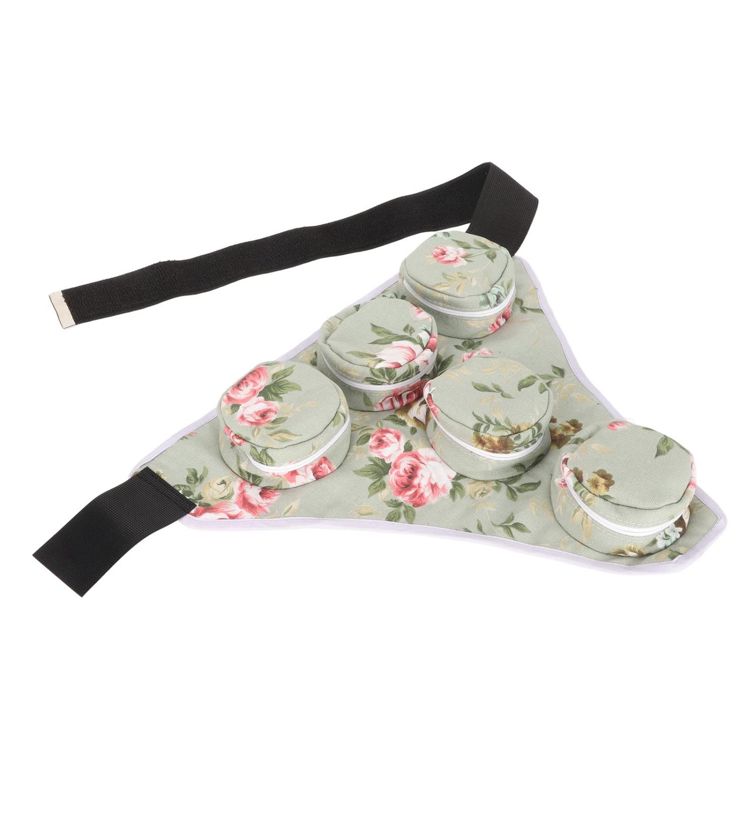 Yinhing Portable Smokeless Moxibustion Box Bag - 5 Compartments for Effective Moxibustion Therapy | International Shipping Available - Buy Online on SooperMarket.com