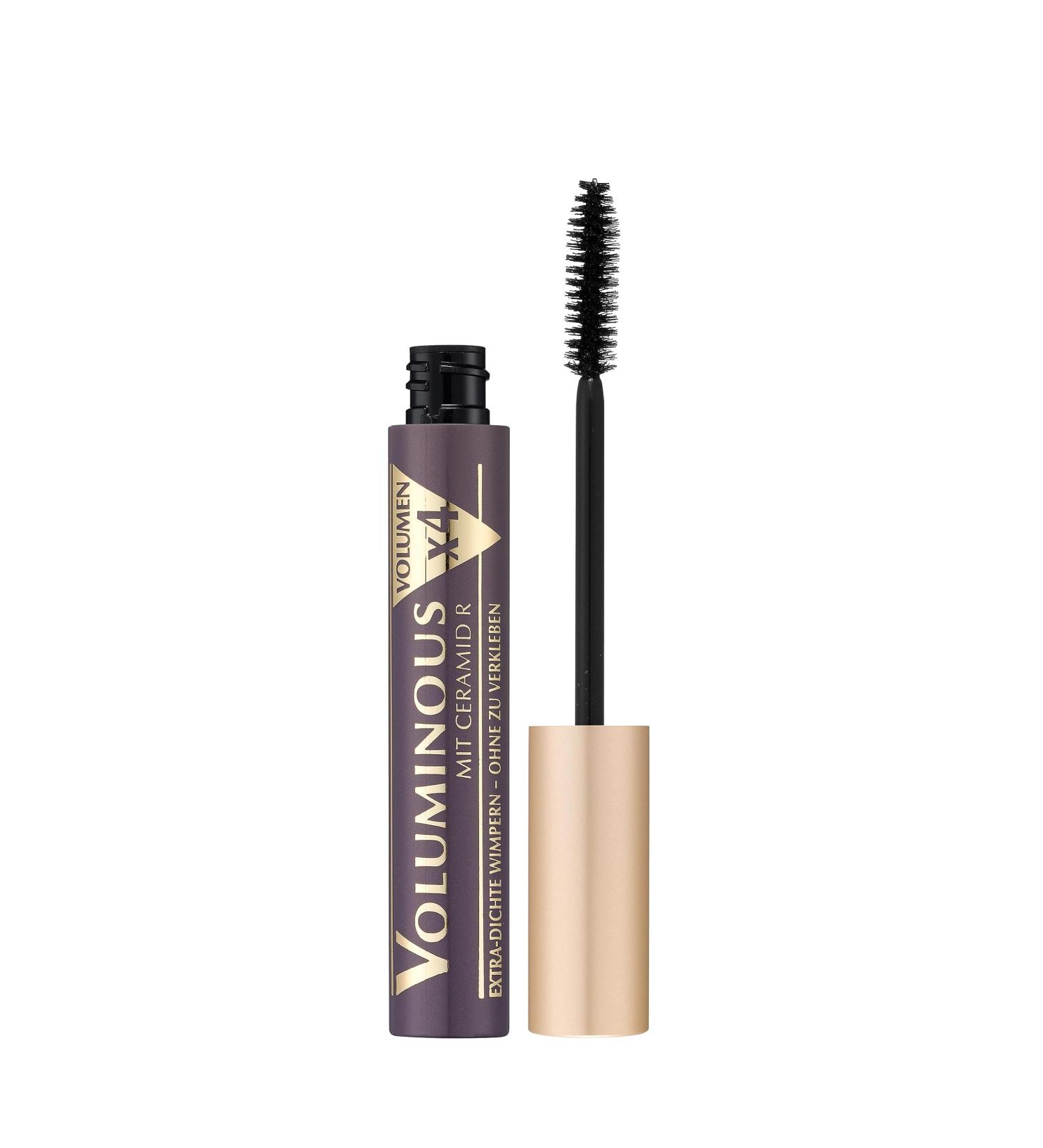 L'Or al Paris Voluminous Mascara - 4x Volume Strong Black Formula 8ml - Enhance Your Eyelashes! - Buy Online on SooperMarket.com