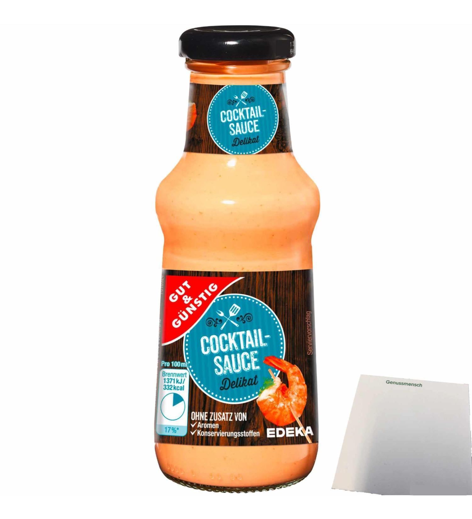 Good&Cheap Delicate Cocktail Sauce (250ml) - Premium Flavor for Seafood - Buy Online & Ship Internationally - Buy Online on SooperMarket.com