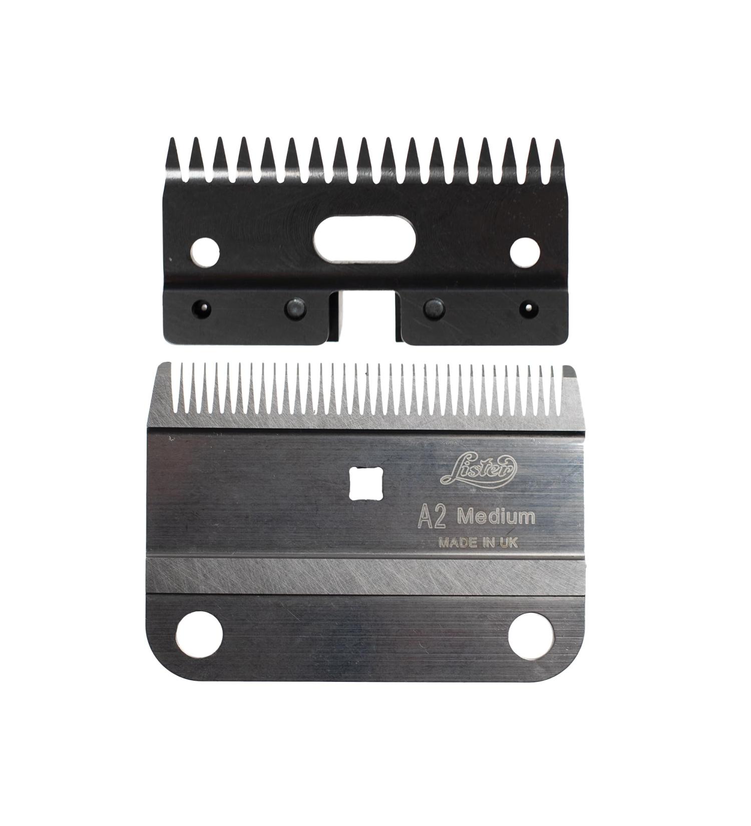 Lister A2/AC (Medium) Blade Horse Clipper Blade Equine & Livestock Clipping General Grooming Suitable for Horses & Livestock Animal Clipper Blade 35 Teeth 2.5mm Cutting Length - Buy Online on SooperMarket.com