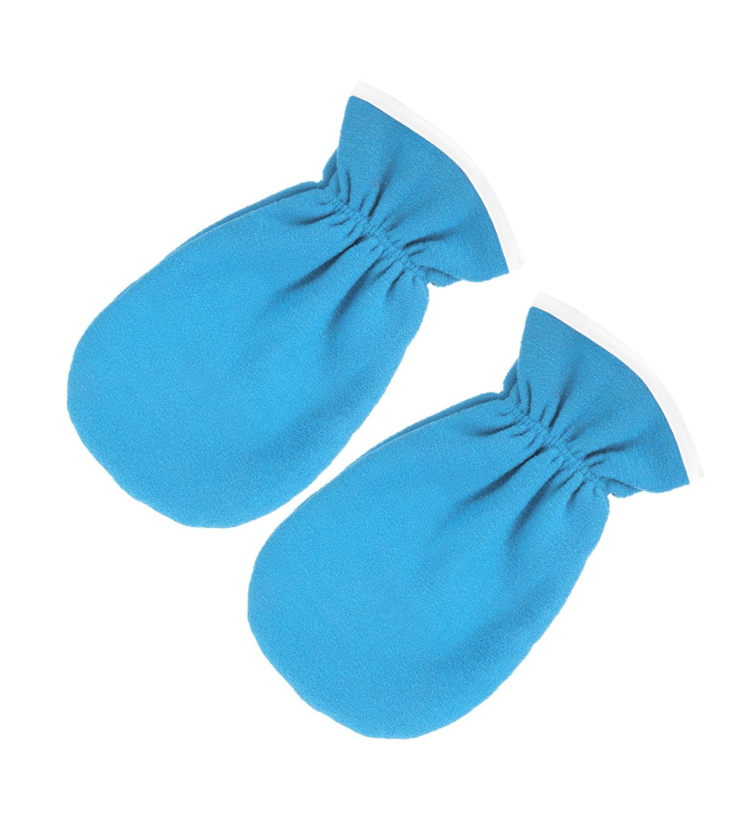 Gogogmee 1 Pair Exfoliating Sleep Gloves for Dry Hands Exfoliating Mitts Hand Spa Gloves Psoriasis Gloves Hand Care Gloves Gel Spa Gloves Black Gloves Beauty Care Gloves Polyester - Buy Online on SooperMarket.com