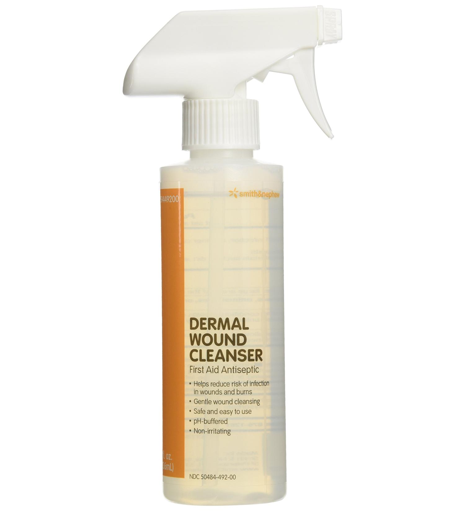 Dermal Wound Skin/Wound Cleanser 8 fl oz Spray Bottle - 1 Qty - Buy Online on SooperMarket.com