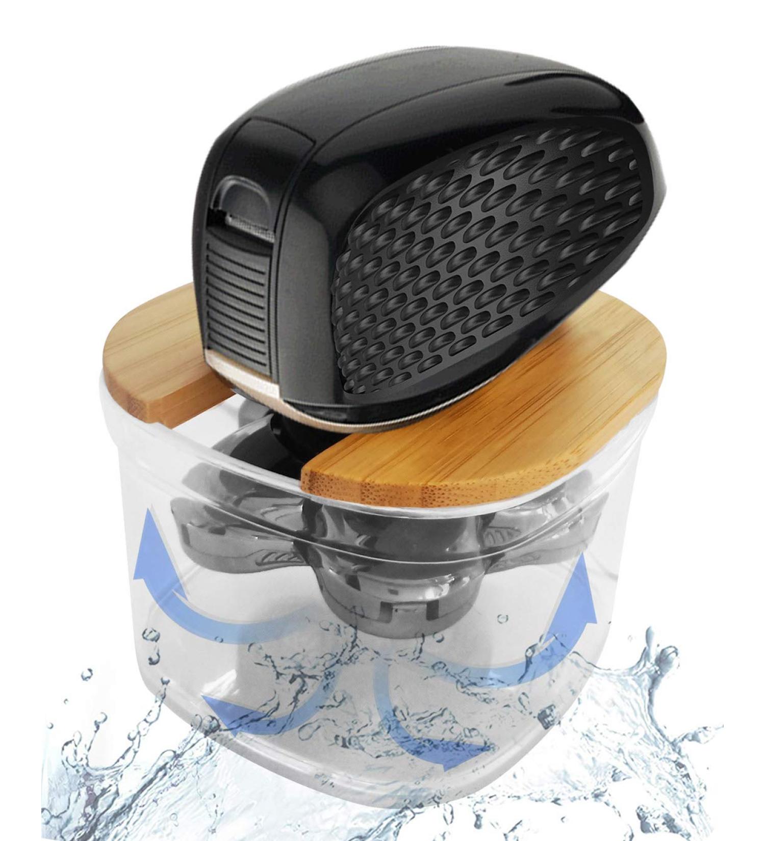 Buy FitSand Bamboo Electric Head Shaver Rinse Stand - Compatible with Remington Balder Pro XR7000 | International Shipping Available - Buy Online on SooperMarket.com