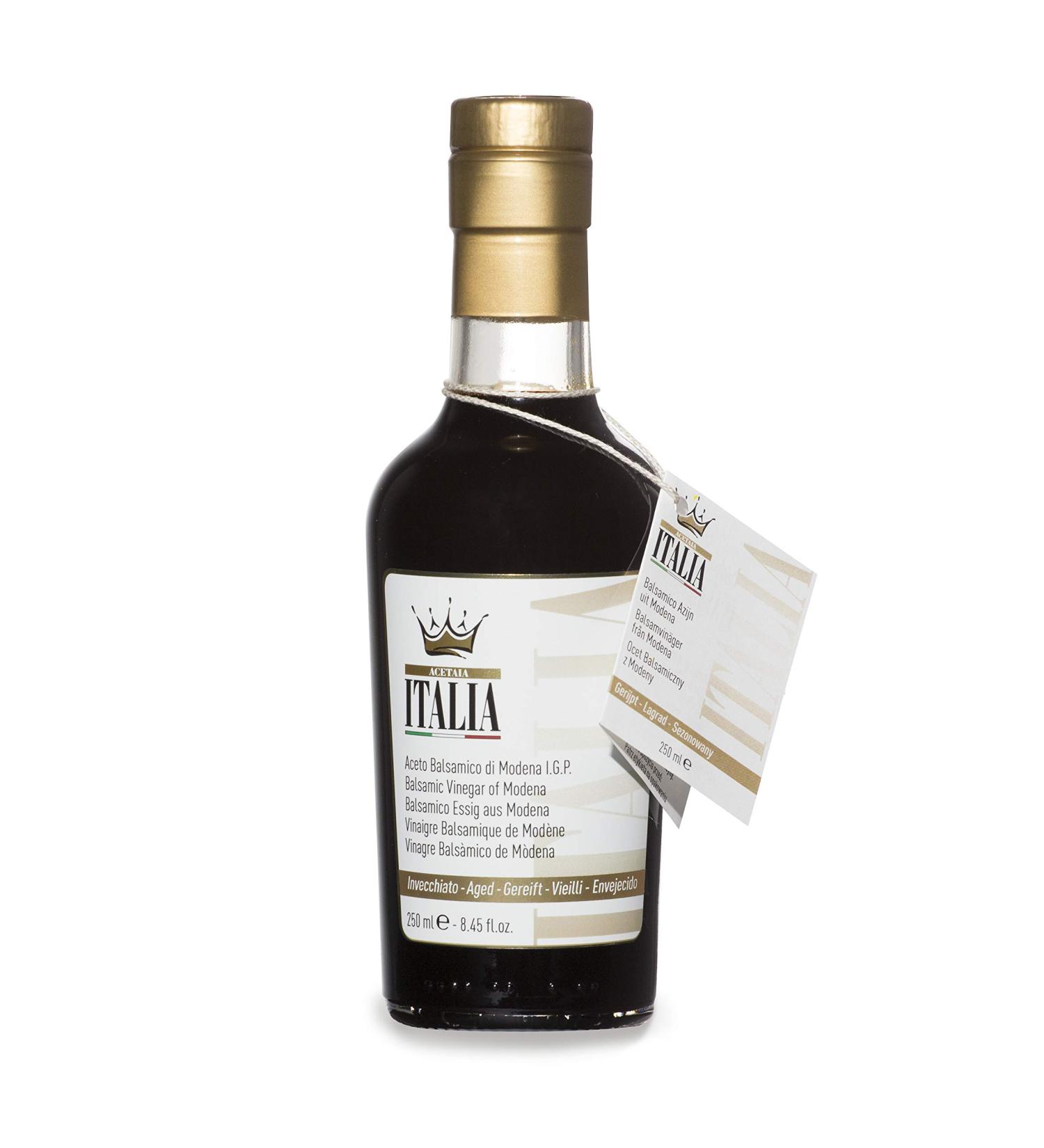 Acetaia Italia Aged Balsamic Vinegar of Modena 250 ml - Buy Online on SooperMarket.com