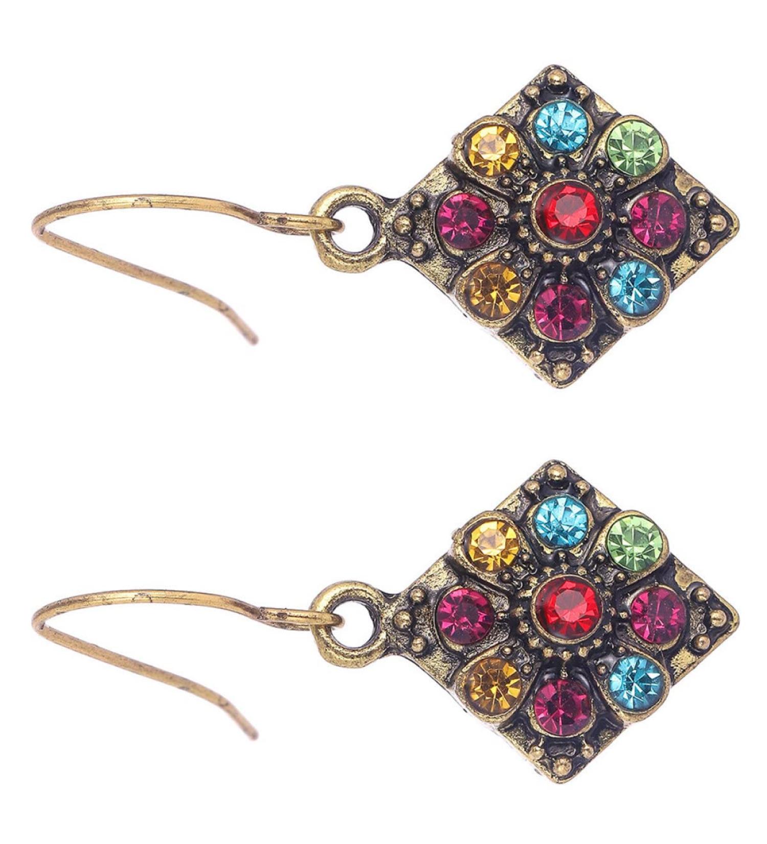 EXCEART 3 Pairs Bohemian Ethnic Earrings Retro Earrings Unique Dangle Earrings Vintage Bohemian Earrings - Buy Online on SooperMarket.com