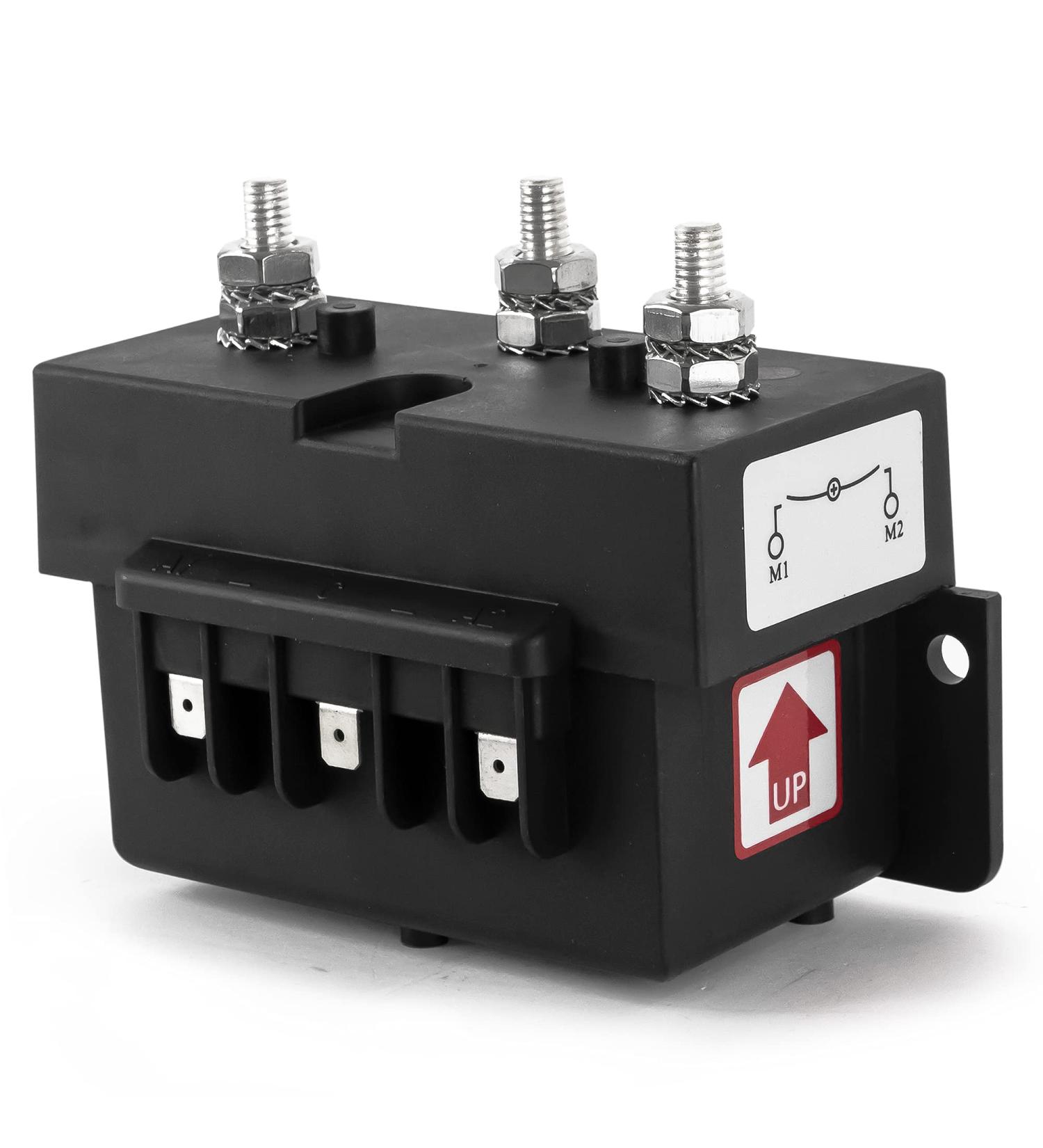 Five Oceans FO3293 Dual Direction Reversing Windlass Solenoid - 12V, 1500W - Marine Grade Materials - Easy Install - Buy Online on SooperMarket.com