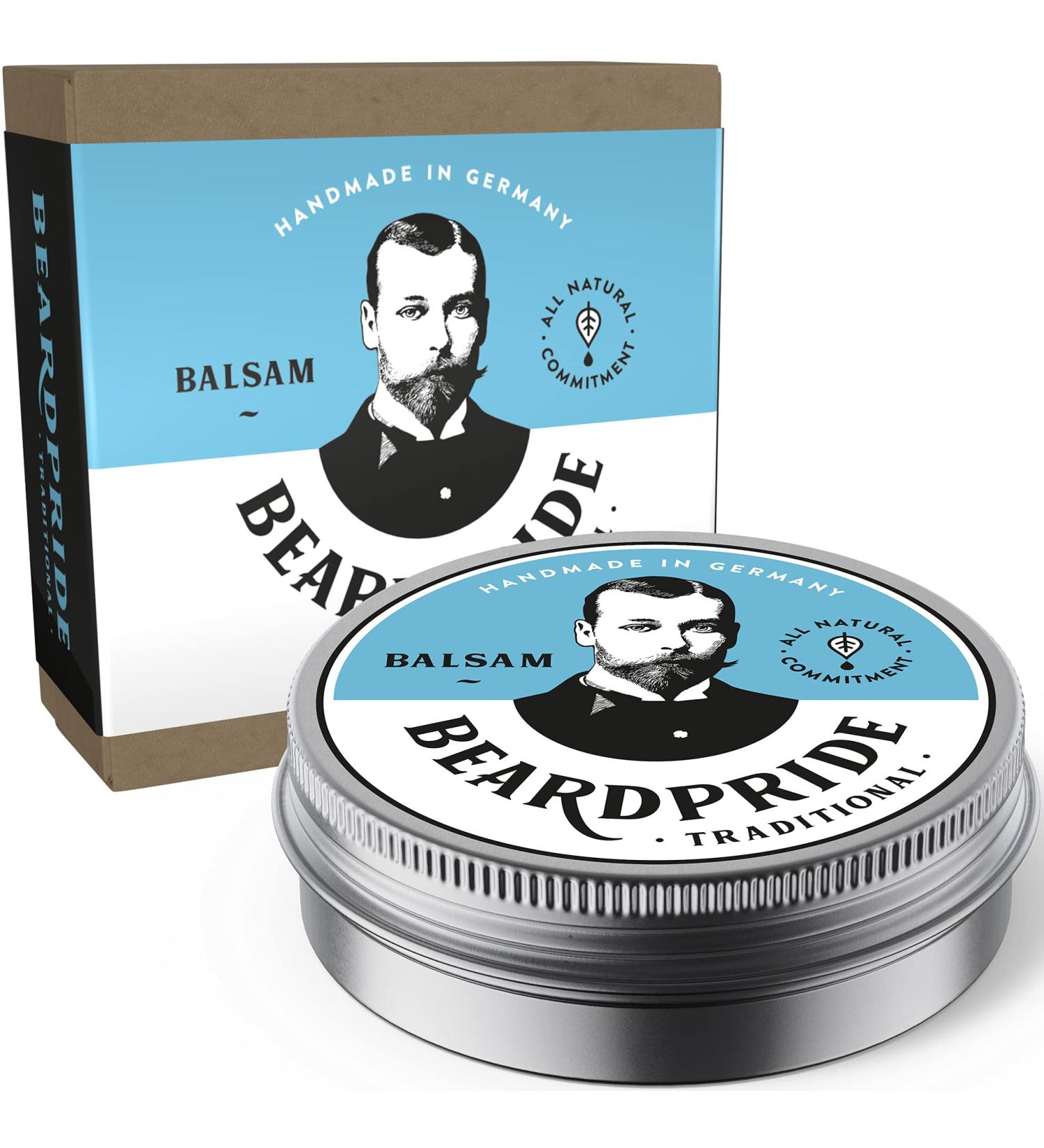 Beardpride Beard Balm for Men - Vegan Shea Butter Beard Care | Original 55g Gift for Bearded Men - Buy Online on SooperMarket.com