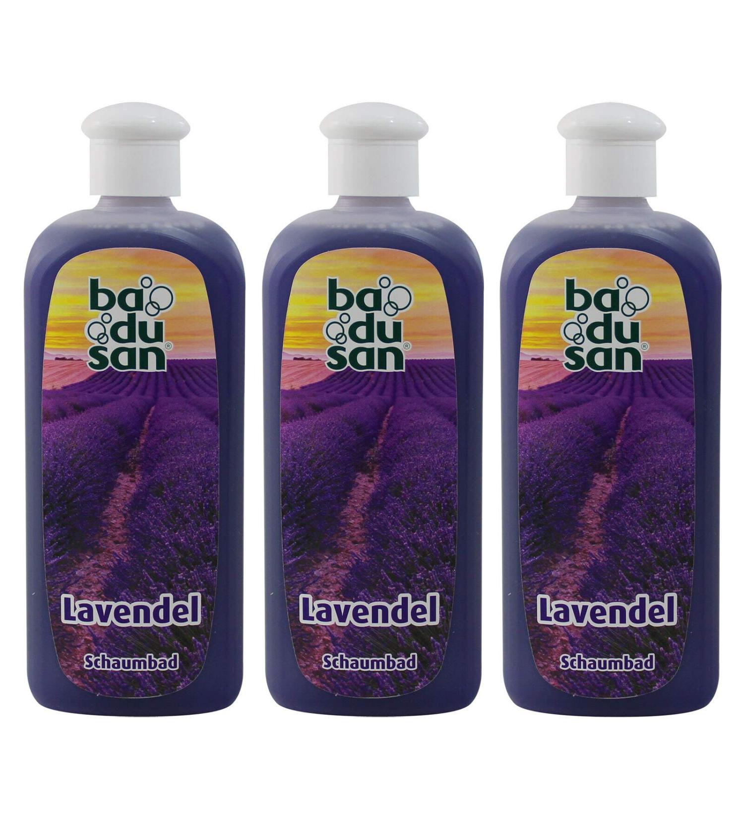 Pack of 3 Badusan Lavender Bubble Bath Additive - 3 x 500 ml | International Shipping Available - Buy Online on SooperMarket.com