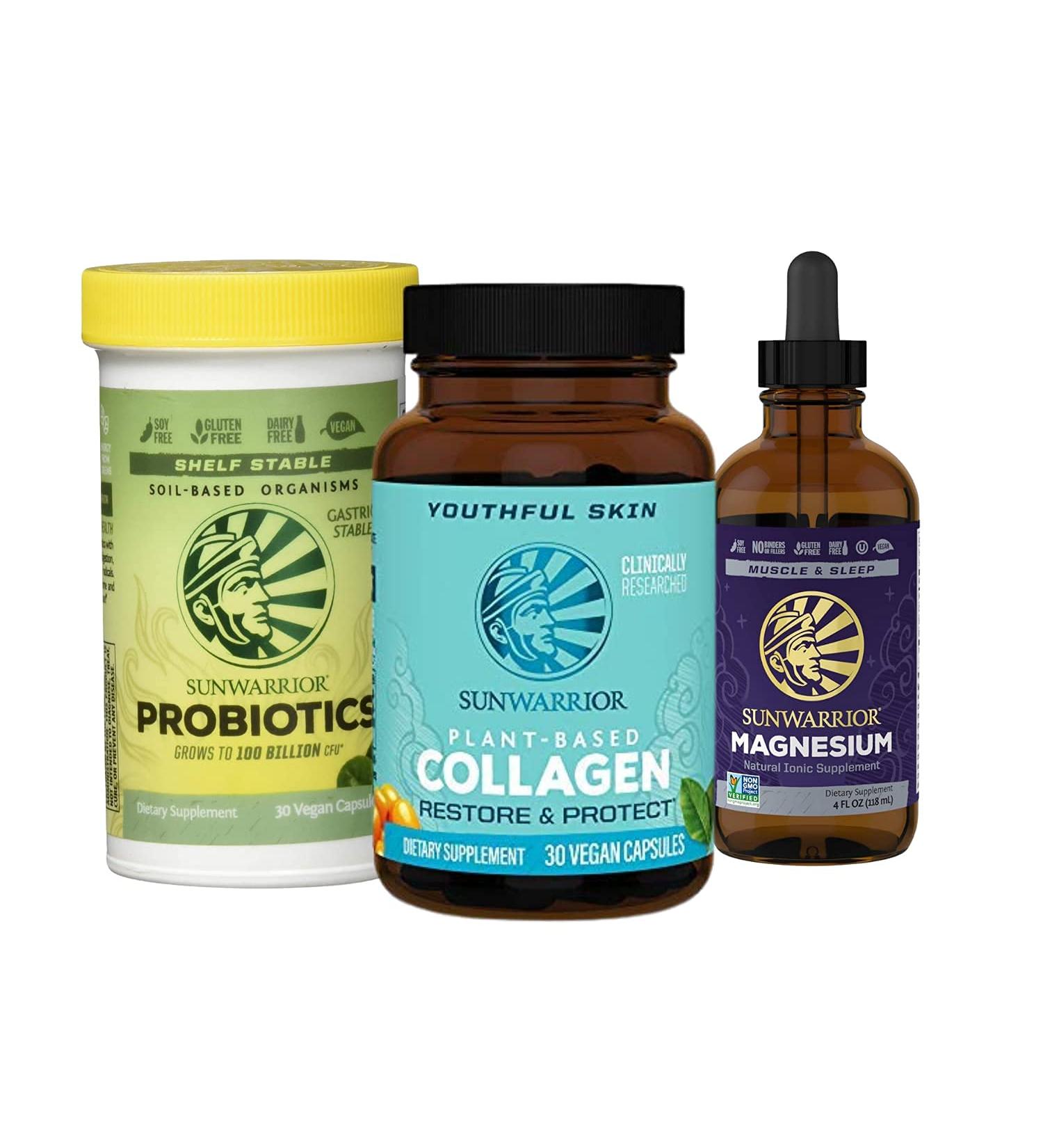 Sunwarrior Magnesium 4 fl oz | Premium Magnesium Supplement for Relaxation & Recovery - Buy Online on SooperMarket.com