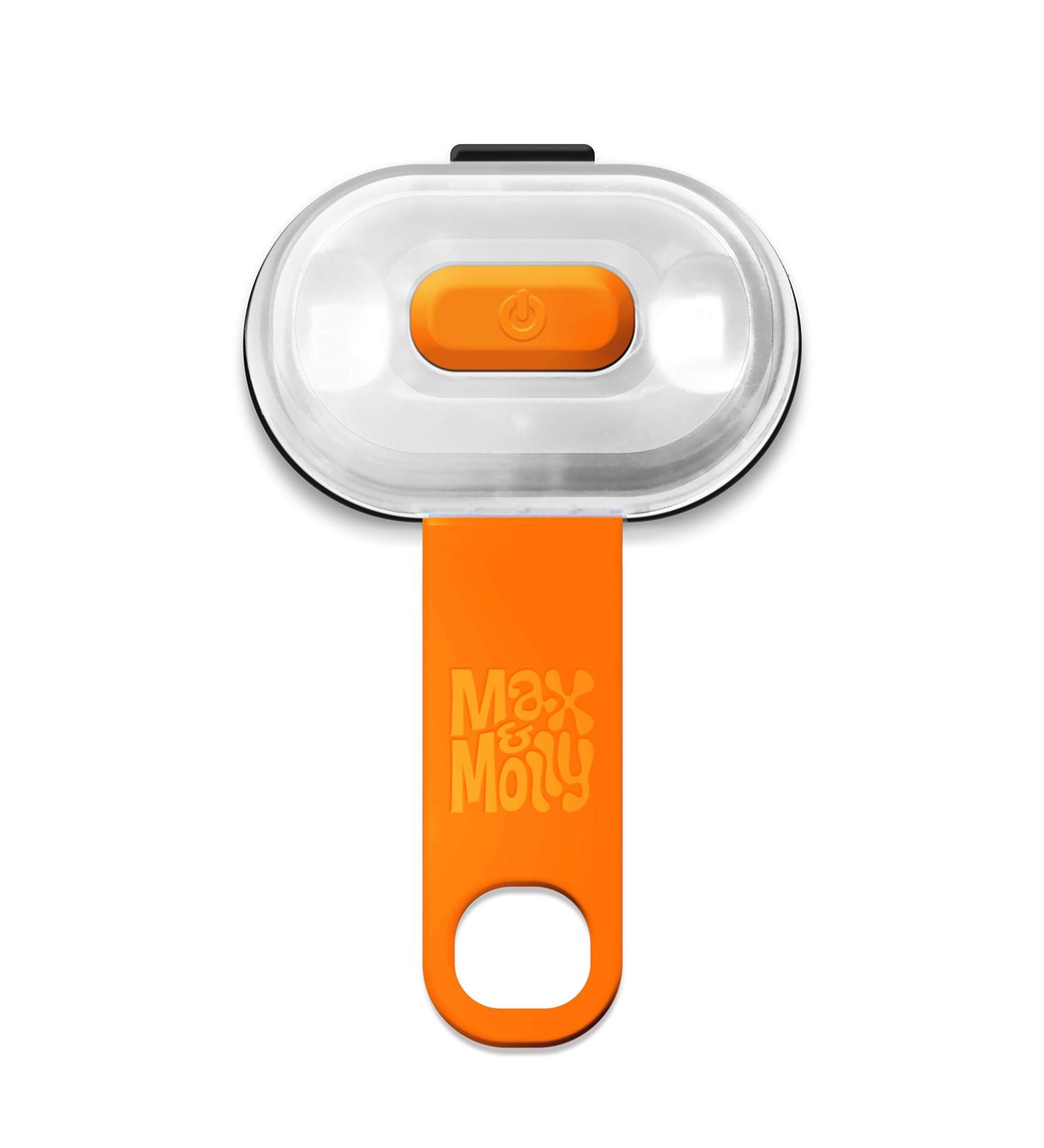 Max & Molly MATRIX Ultra LED Light for Dogs & Cats - Bright Zigzag Design (Sunset Chevron) for Joggers Walkers & Bikers - Outdoor Safety Gear - Buy Online on SooperMarket.com