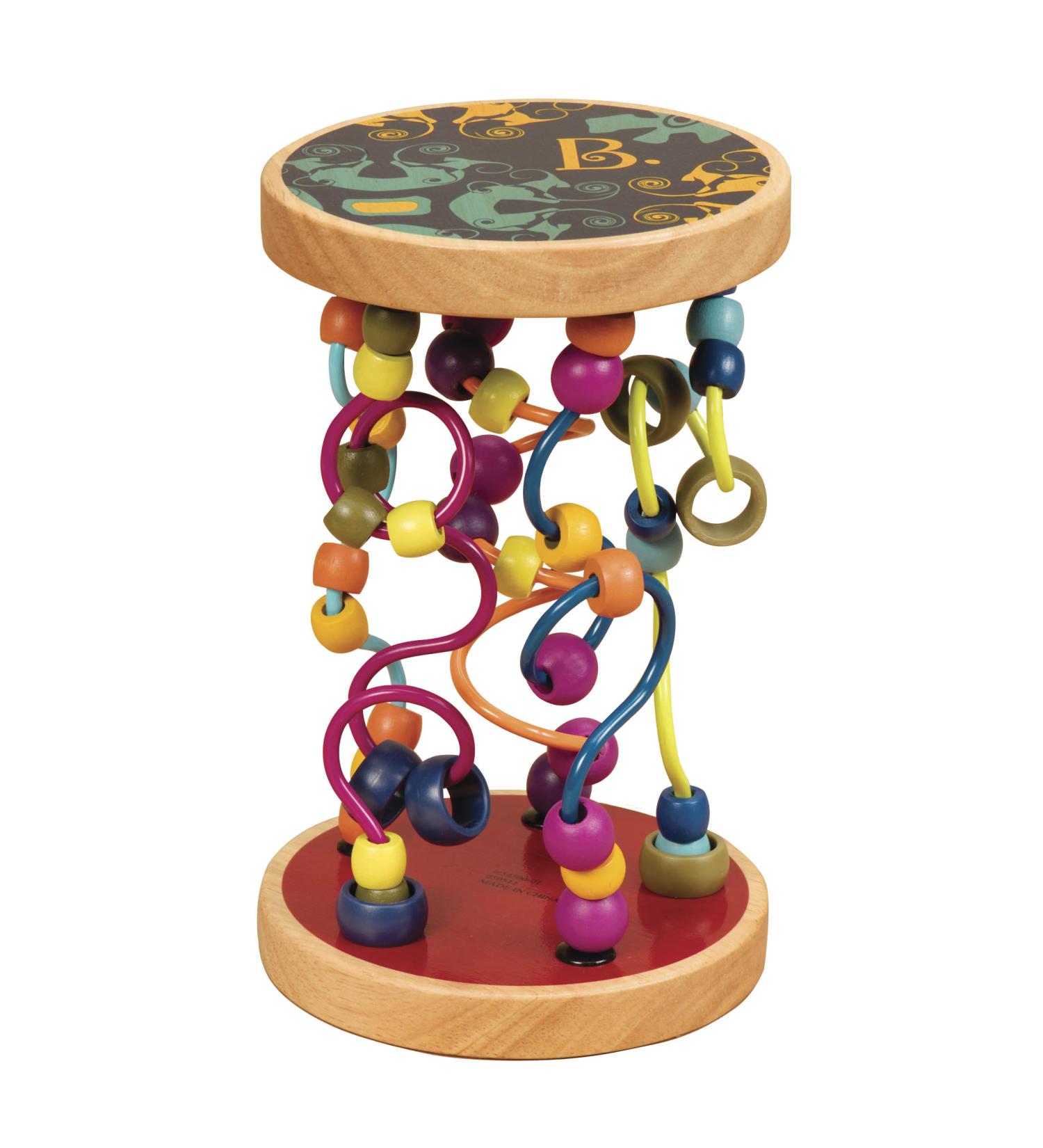 Shop B. Toys Motor Shiffers - Wooden Baby Toys with Pearls | Fun & Safe Baby Toys for 18 Months+ - Buy Online on SooperMarket.com